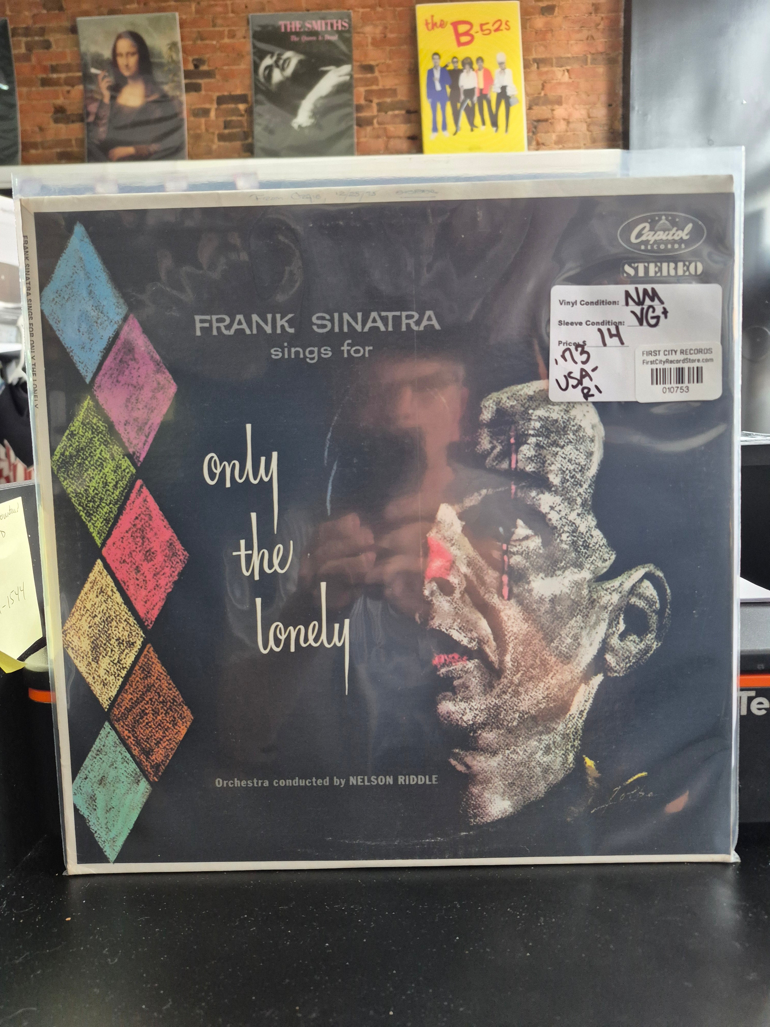Frank Sinatra - Sings For Only The Lonely (1973, USED)