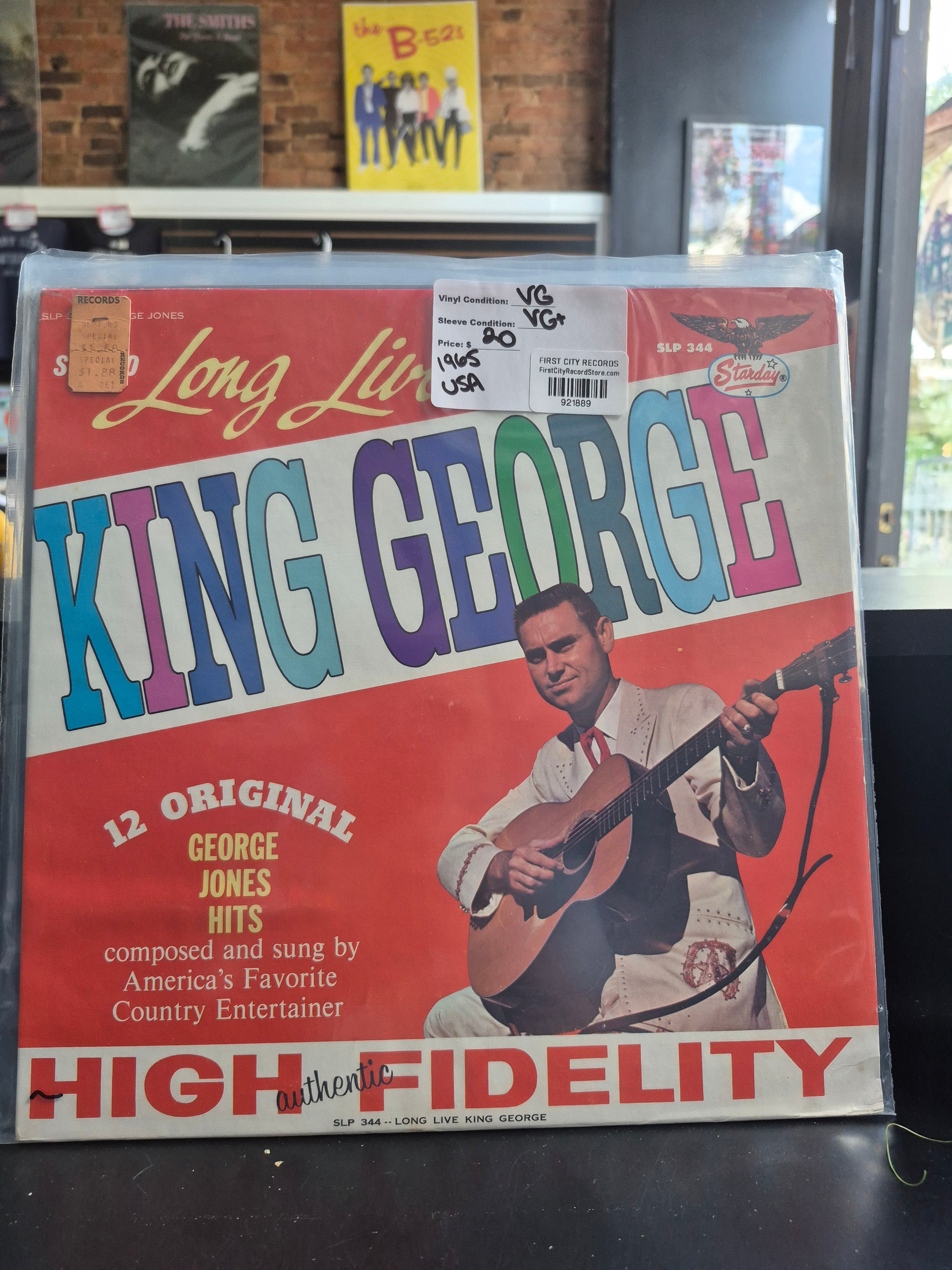 George Jones - Long Live King George (1965, USED)