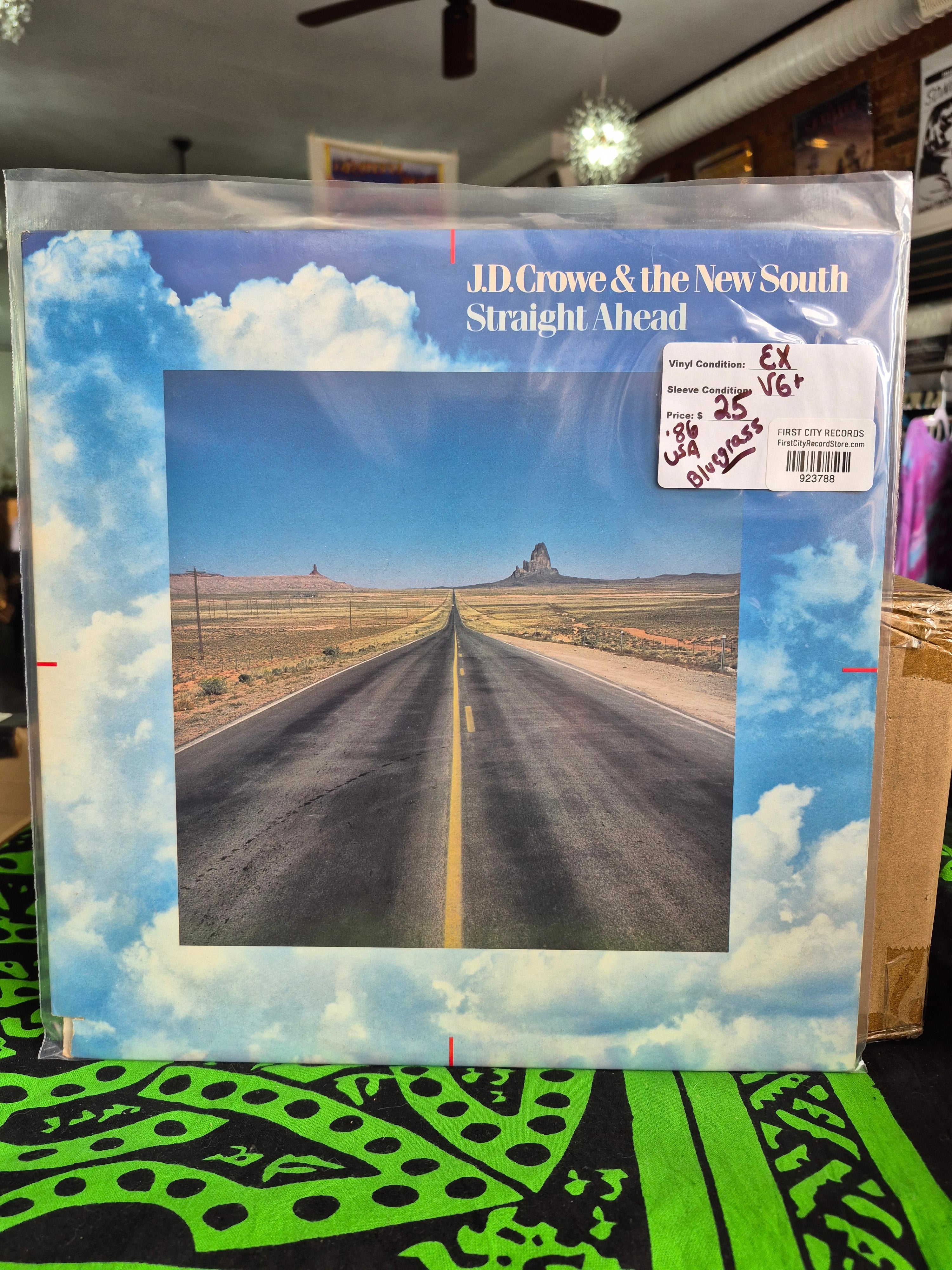 JD Crowe & The New South - Straight Ahead (1986, USED)