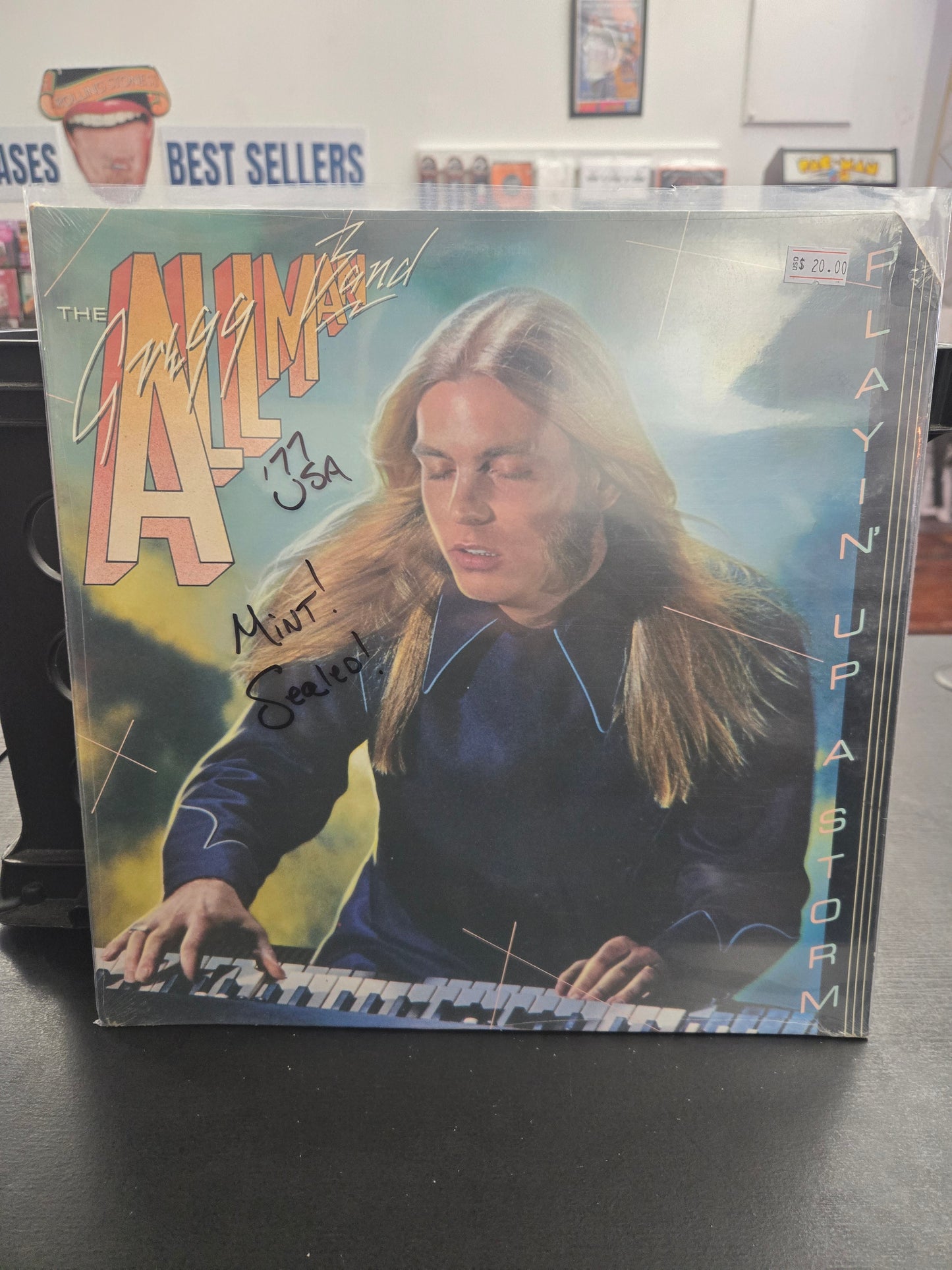 The Greg Allman Band - Playin' Up A Storm (1977, Sealed)