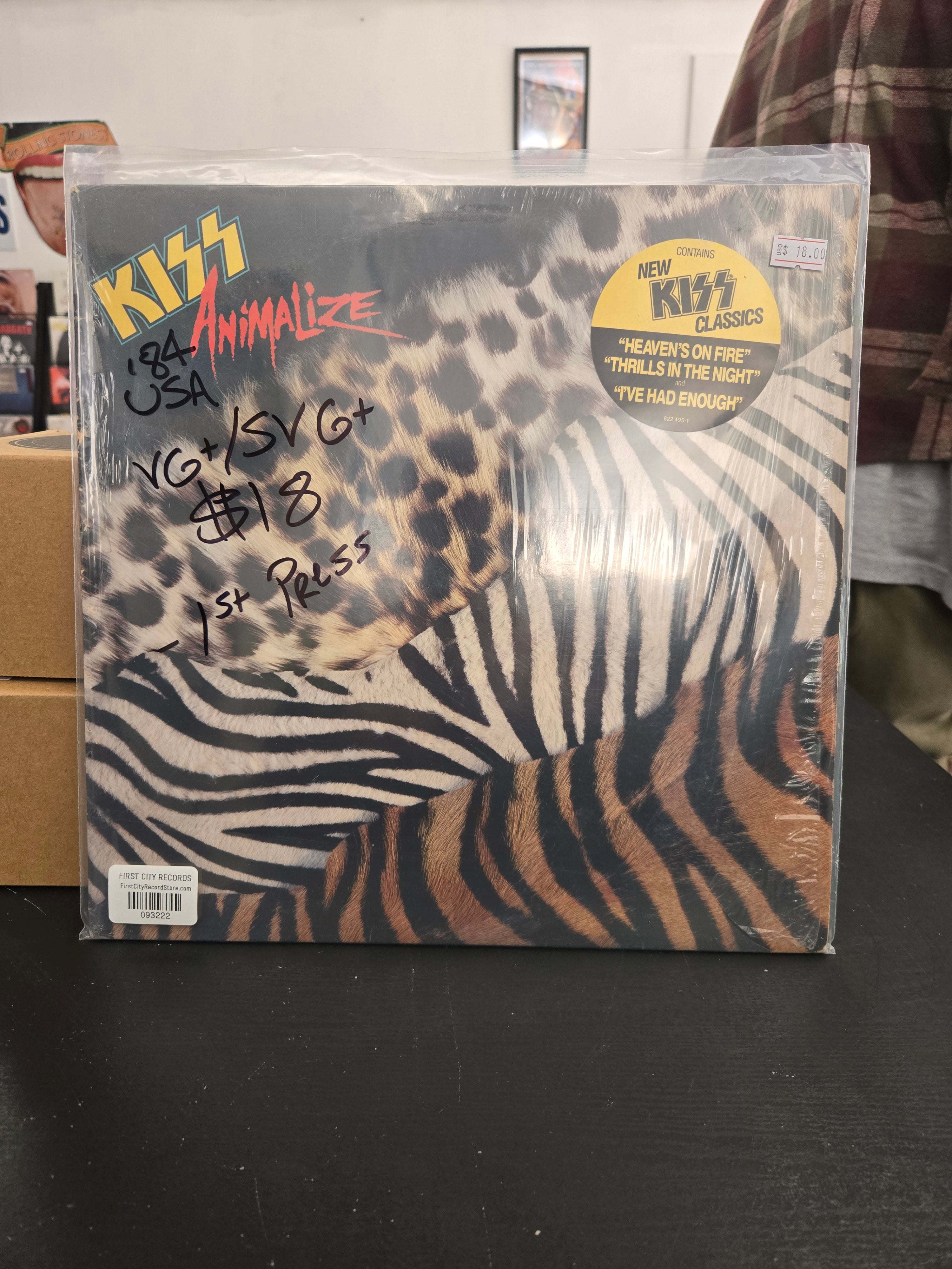 Kiss - Animalize (1984, First Press)