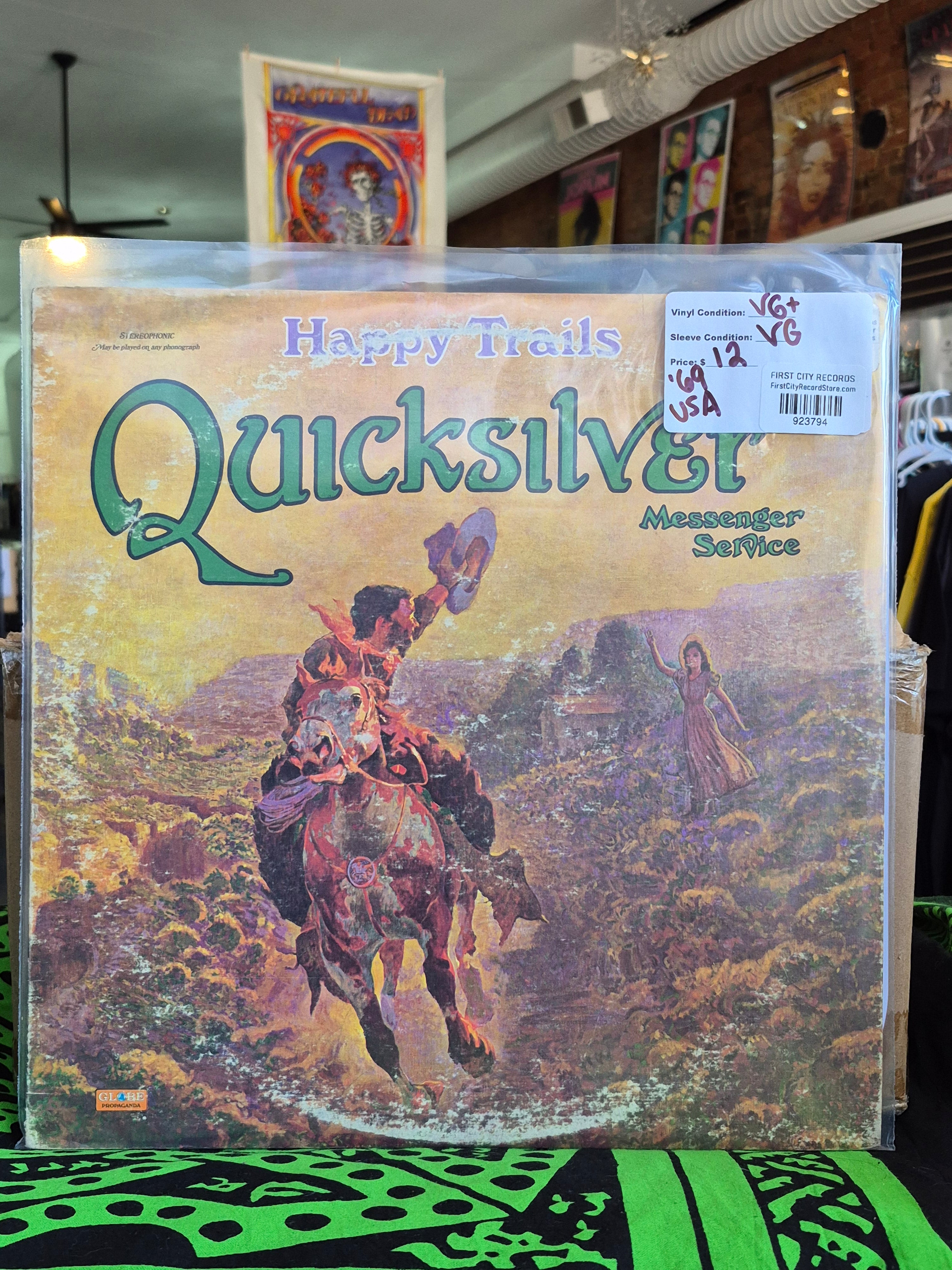 Quicksilver - Happy Trails (1969, USED)