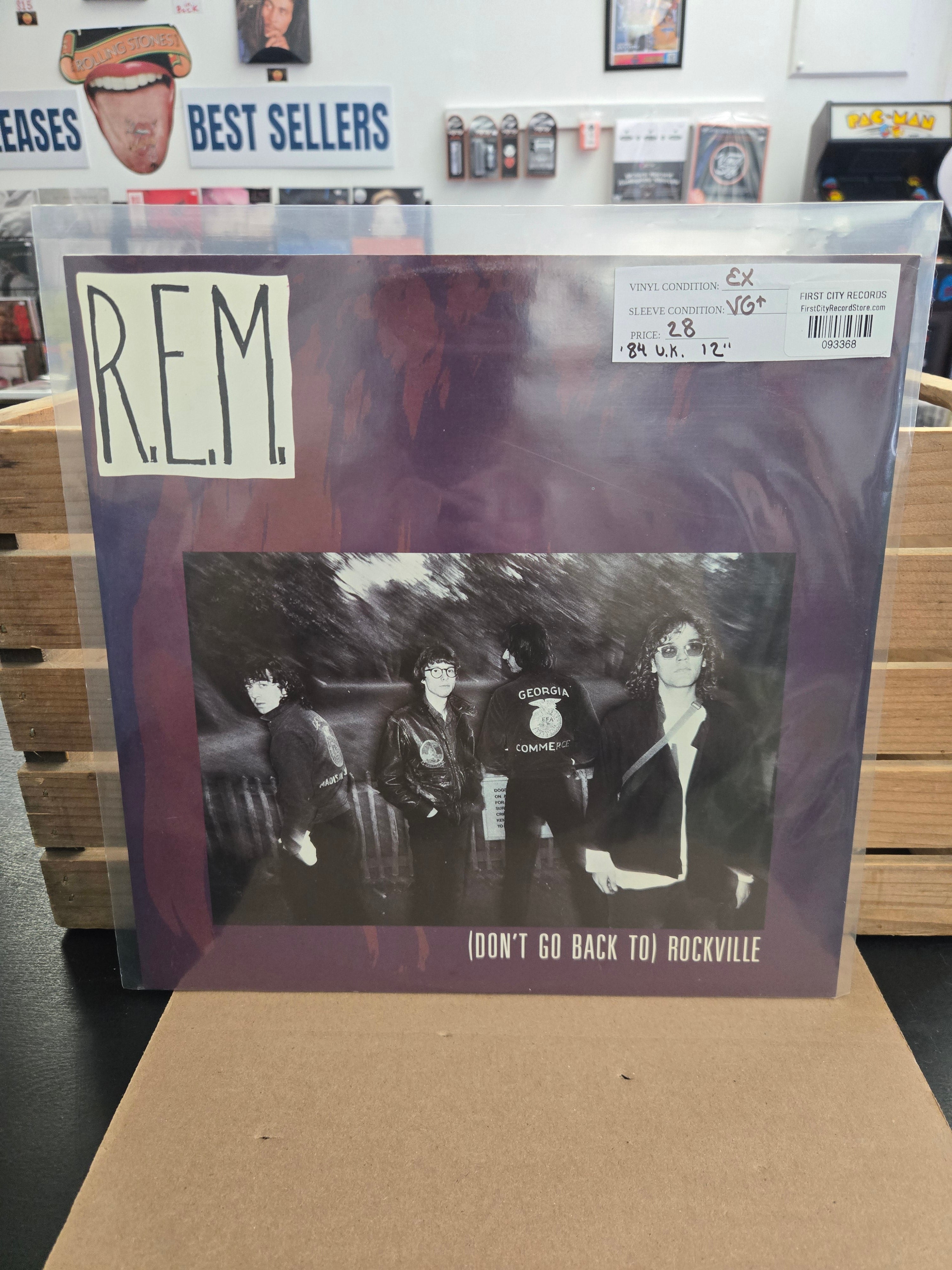 R.E.M. - (Don't Go Back To) Rockville (1984, UK Press)