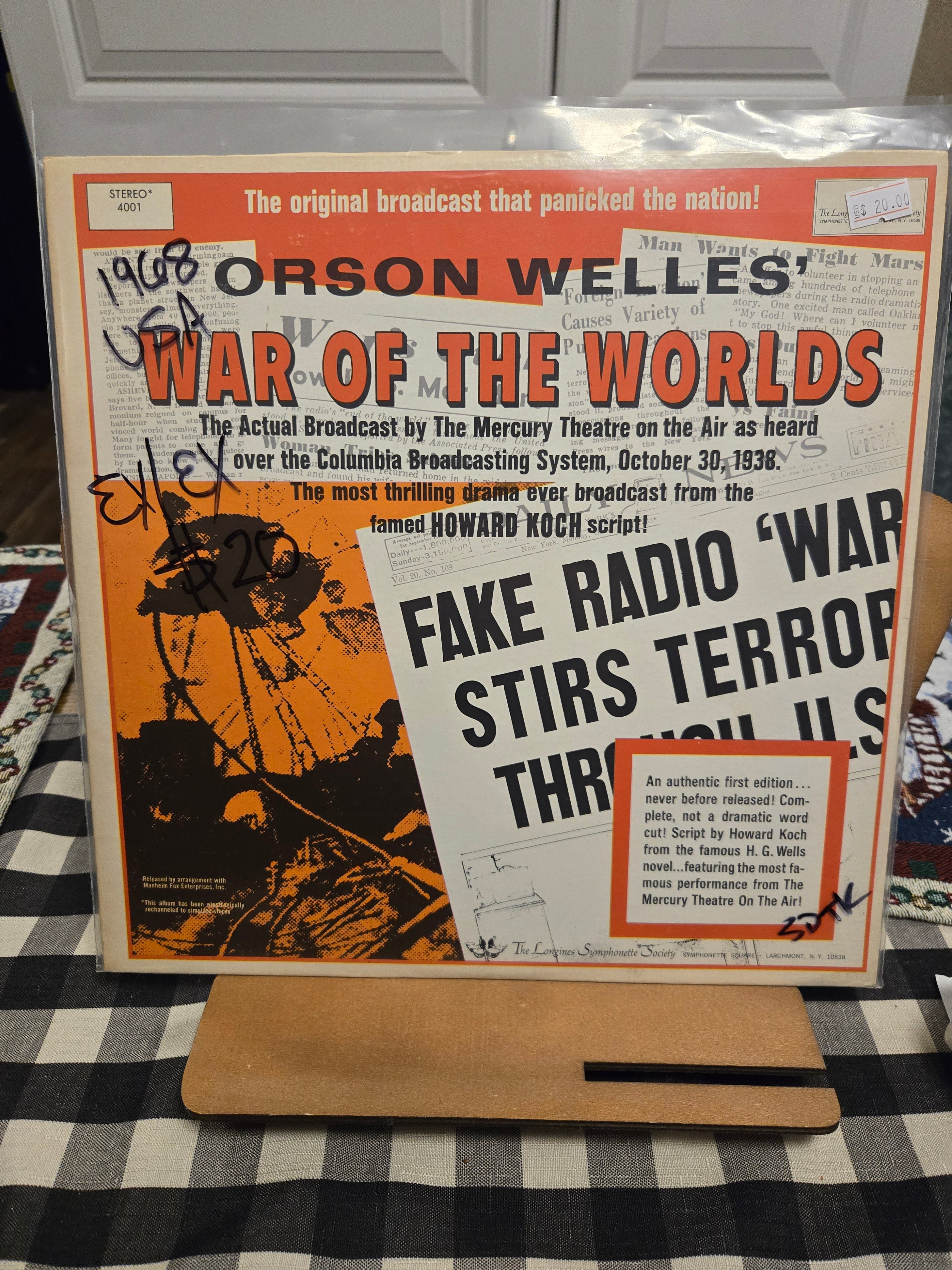 Orson Welles - War Of The Worlds (1968)