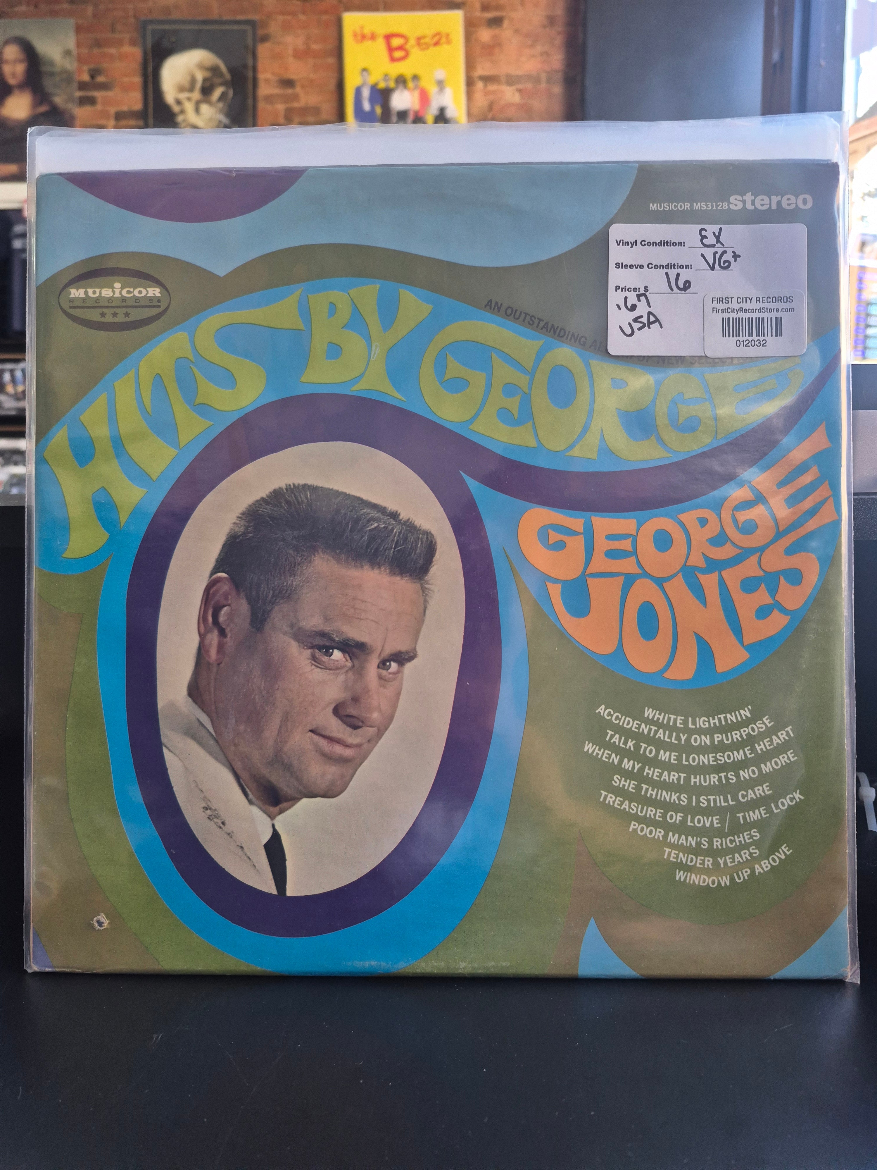 George Jones - Hits By George (1967, USED)