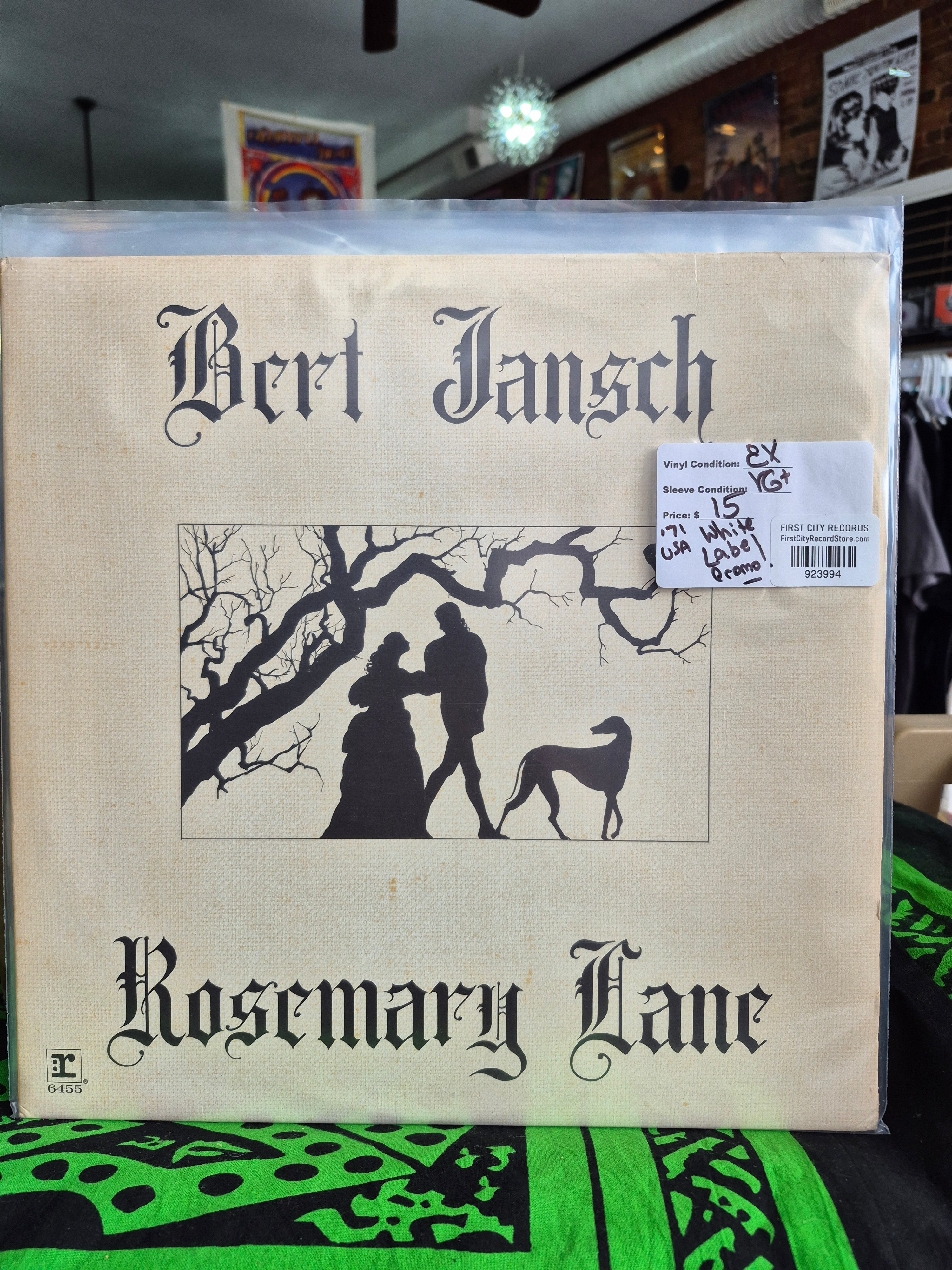 Bert Jansch - Rosemary Lane (1971, White Label Promo, USED)