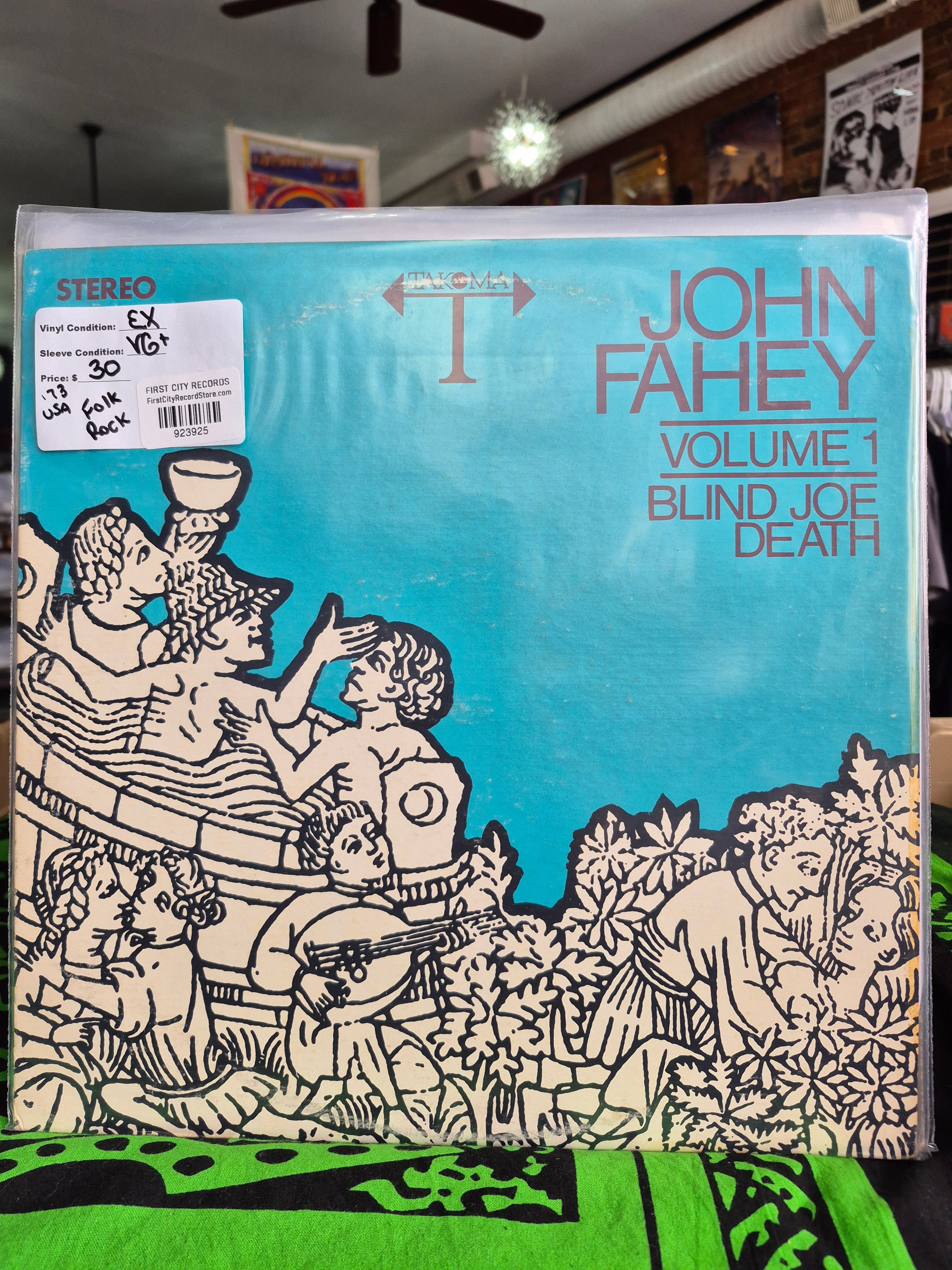 John Fahey - Volume 1: Blind Joe Death (1973, USED)