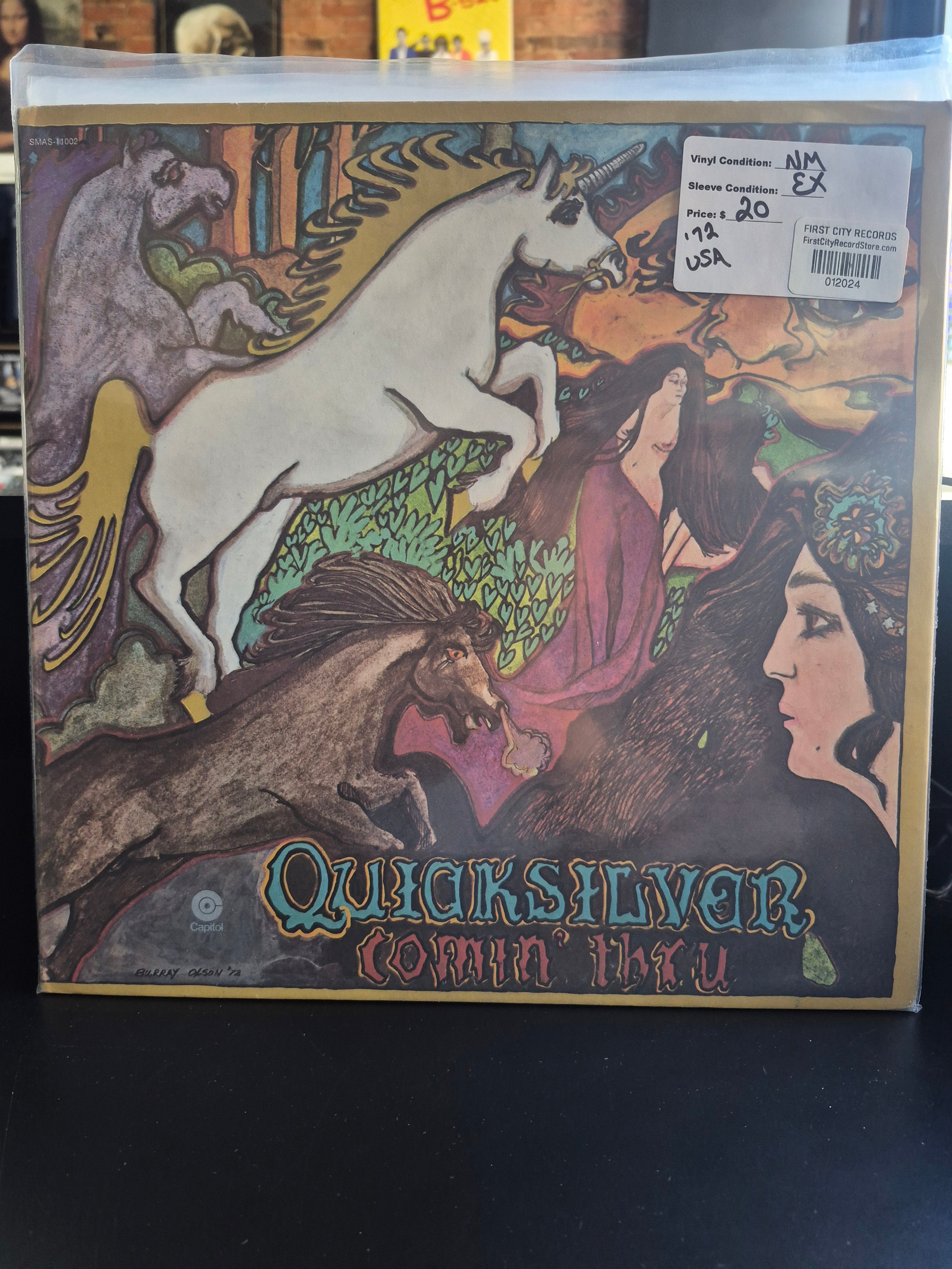 Quicksilver - Comin' Thru (1972, USED)