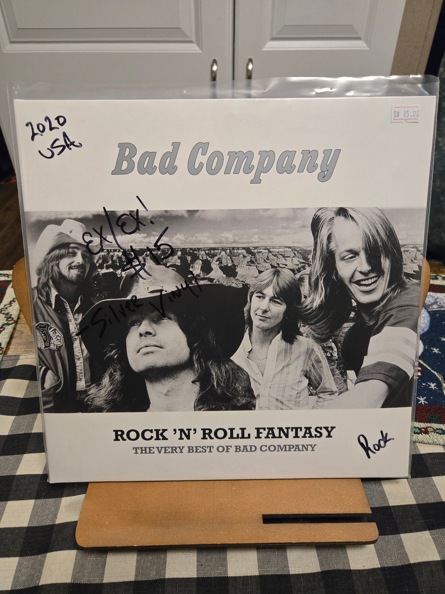 Bad Company - Rock 'N' Roll Fantasy / The very best Of (2020, Silver Vinyl)