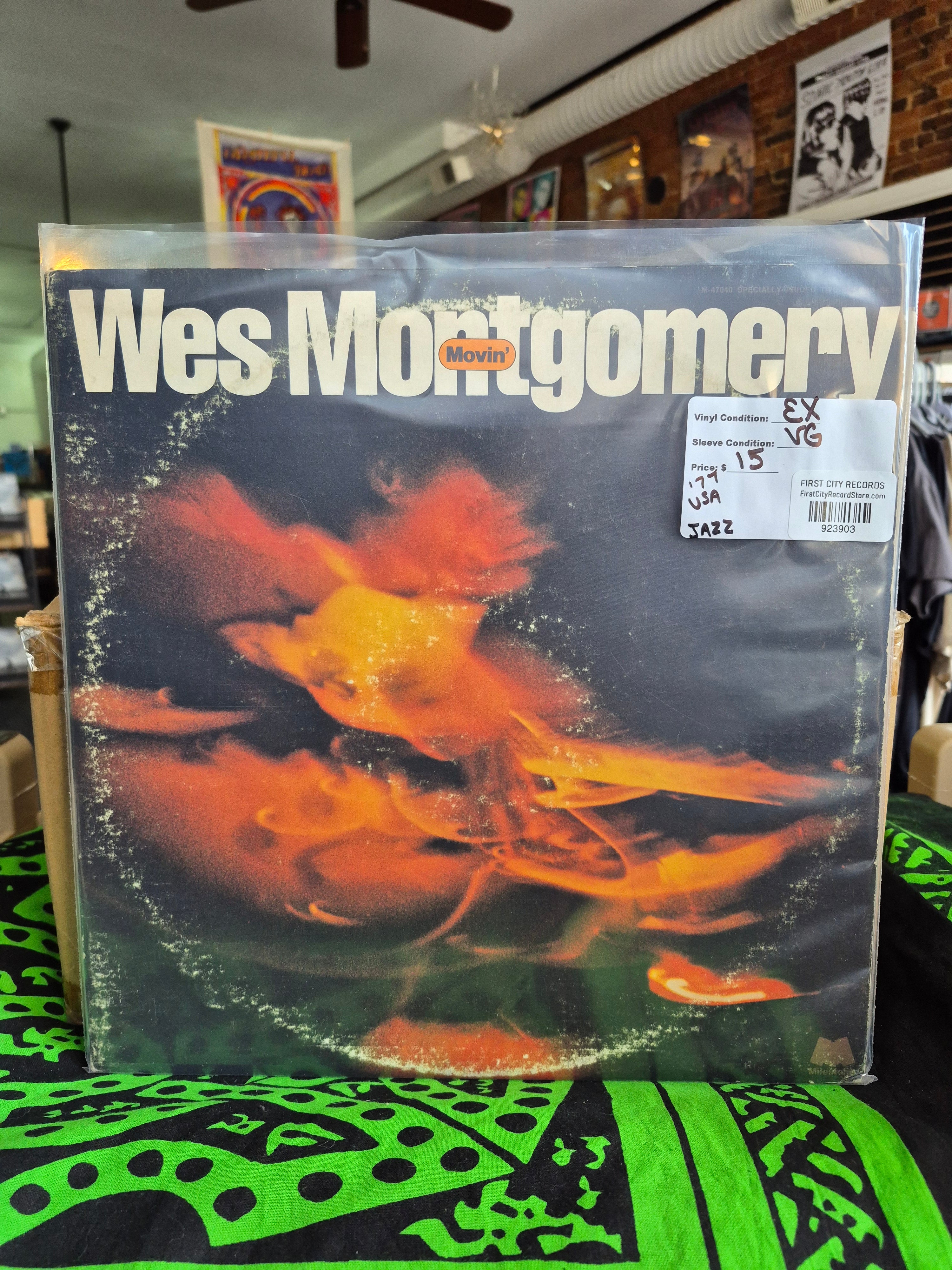 Wes Montgomery - Movin' (1977, USED)