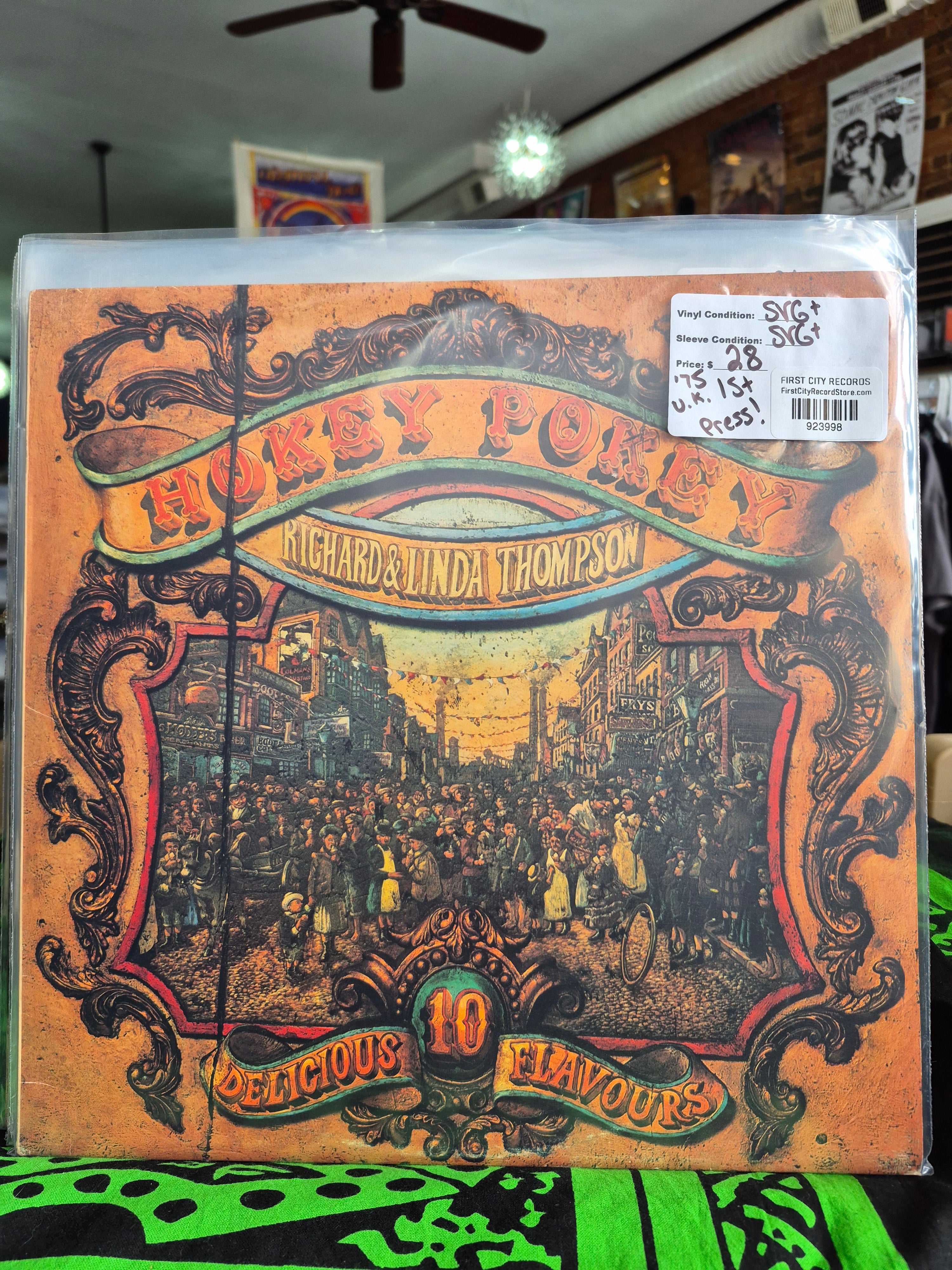 Richard & Linda Thompson - Hokey Pokey (1975 U.K. Pressing, USED)