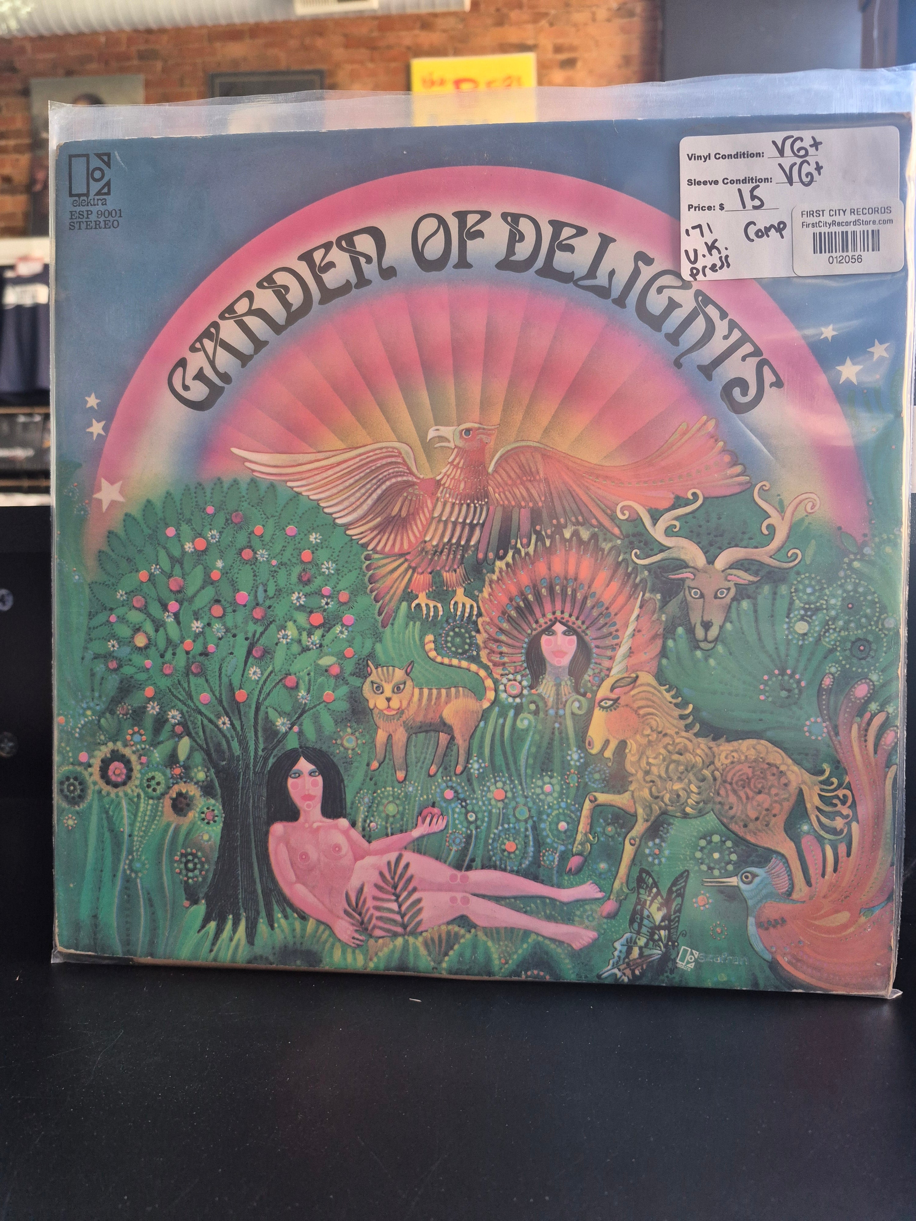 Garden of Delights Compilation (1971 U.K. Pressing, USED)