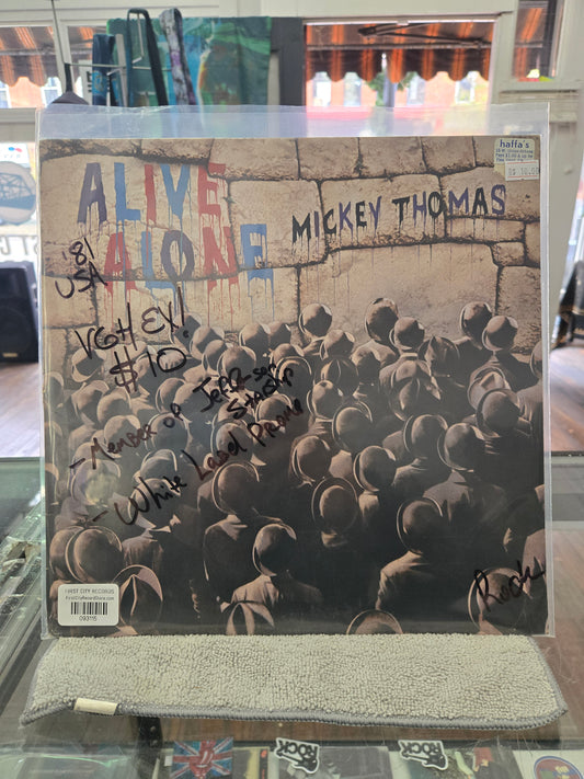 Mickey Thomas - Alive Alone (1981, White Label Promo)