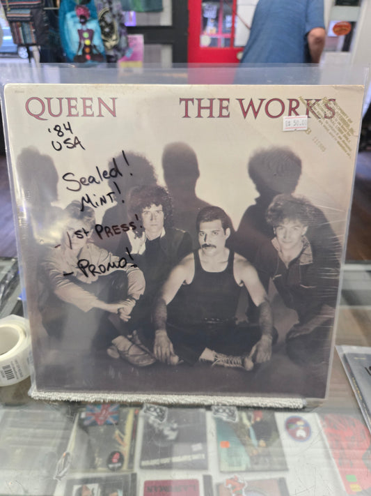 Queen - The Works (1984, First Press, Sealed, Promo)