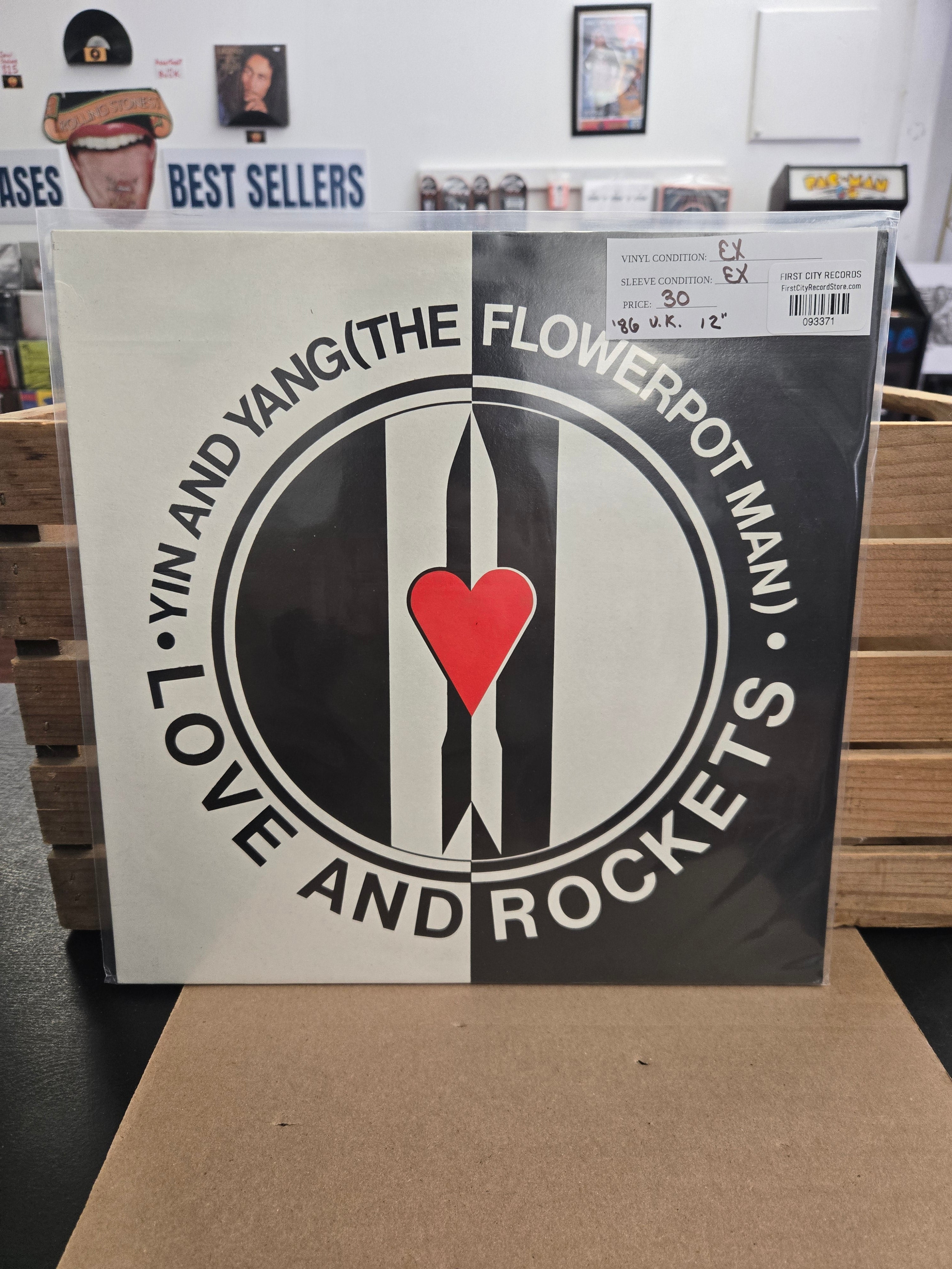 Love and Rockets - Yin and Yang (The Flowerpot Man)(1986, UK Press)