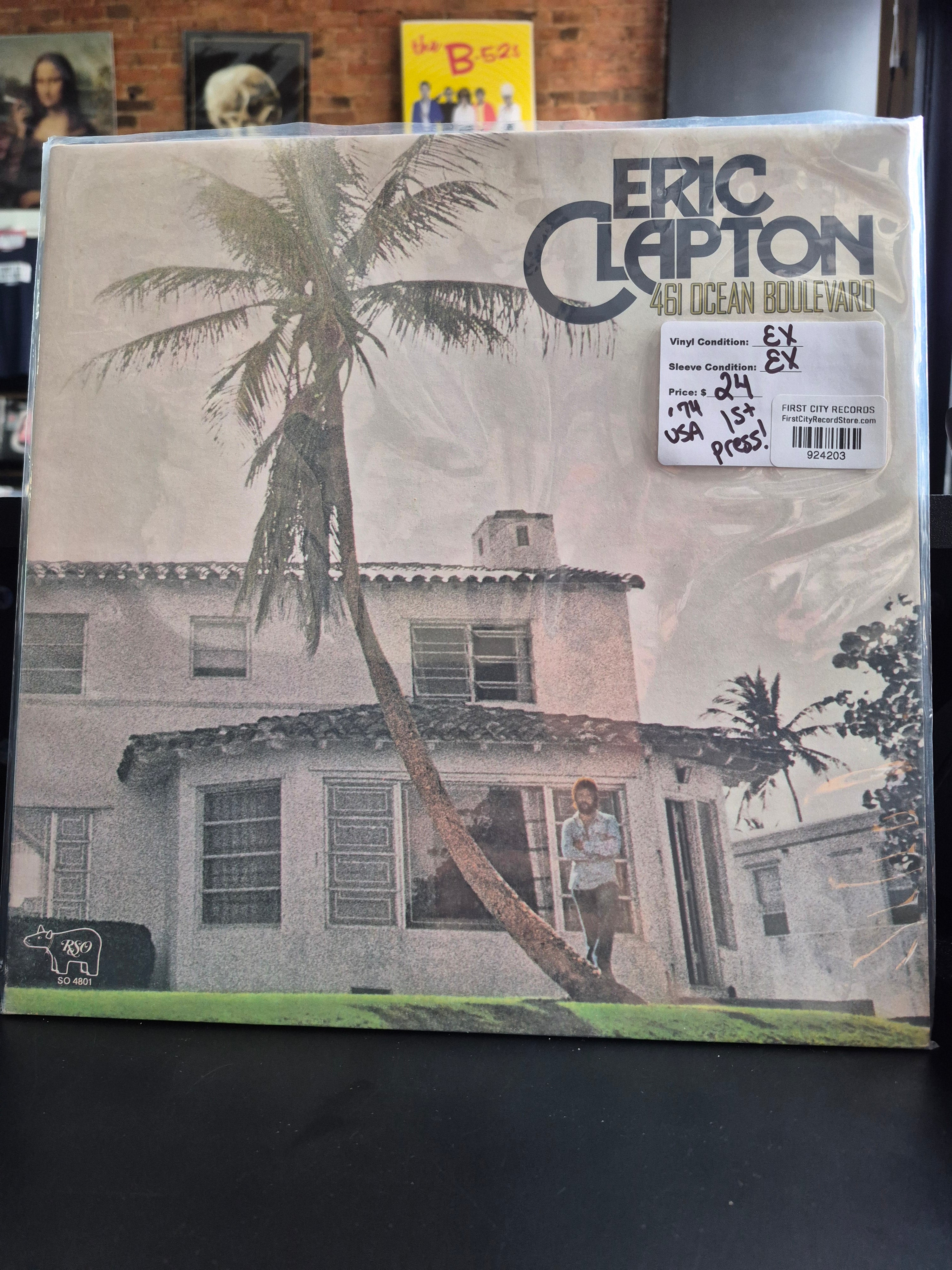 Eric Clapton - 461 Ocean Boulevard (1974, 1st Pressing, USED)