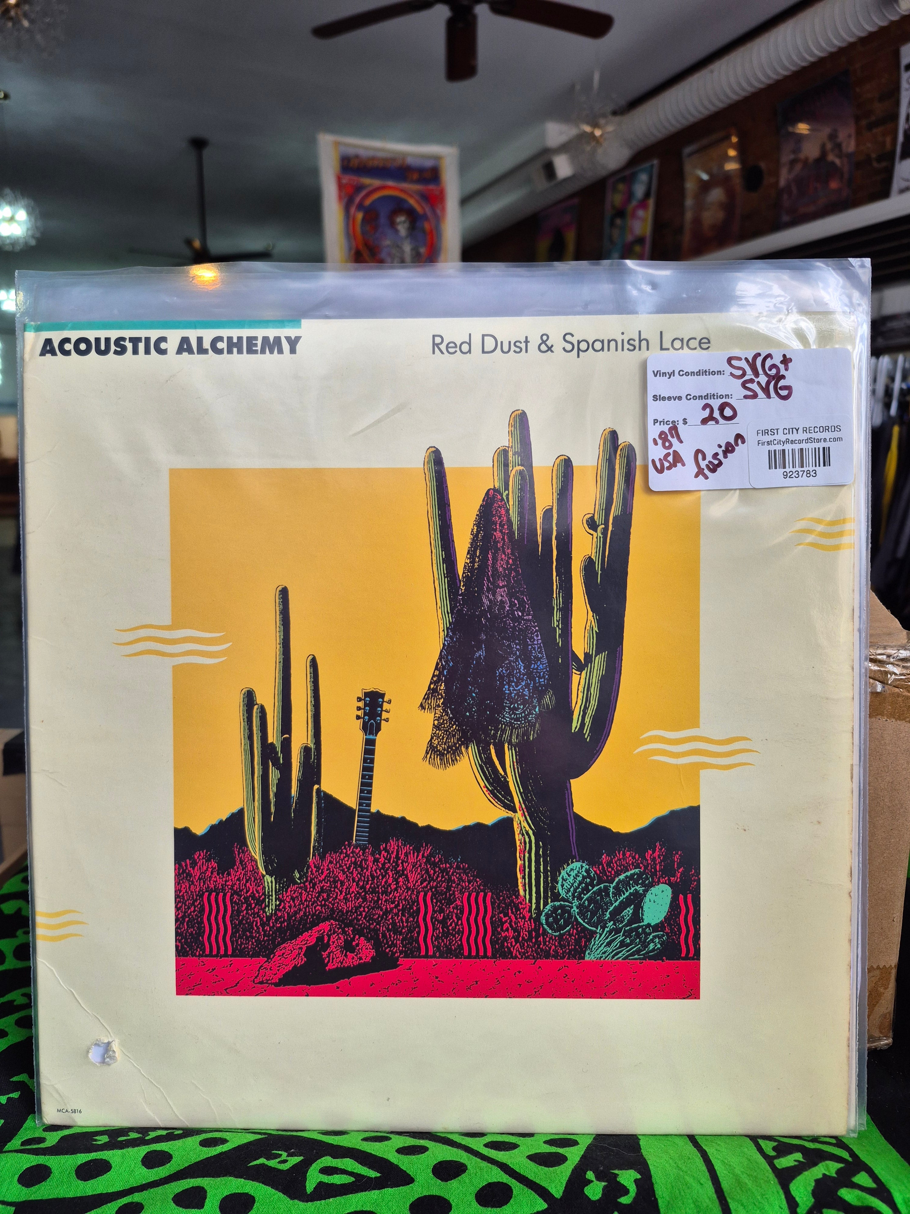 Acoustic Alchemy - Red Dust * Spanish Lace (1987, USED)