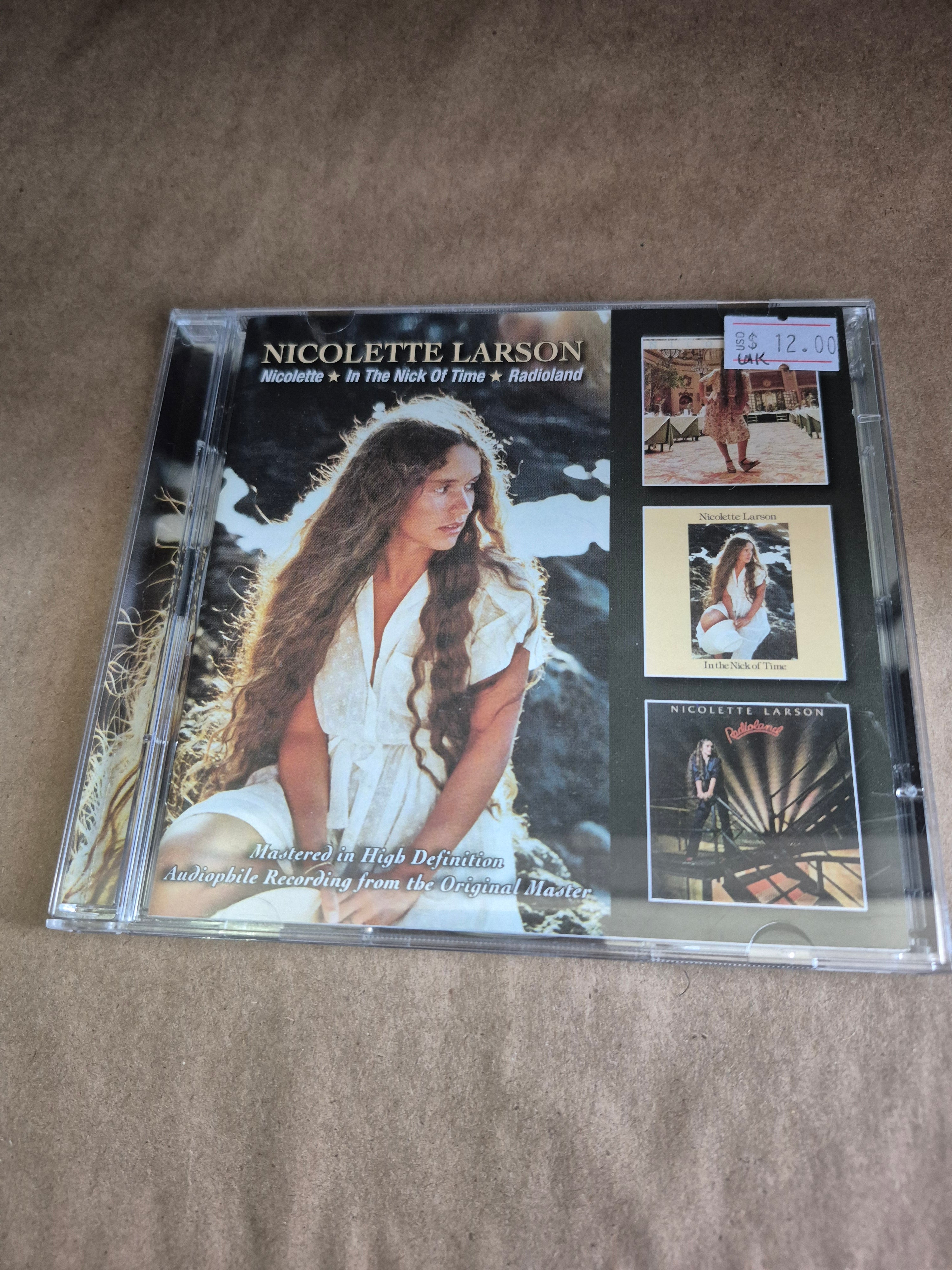 Nicolette Larson - Nicolette, In the Nick of Time & Radioland (CD)