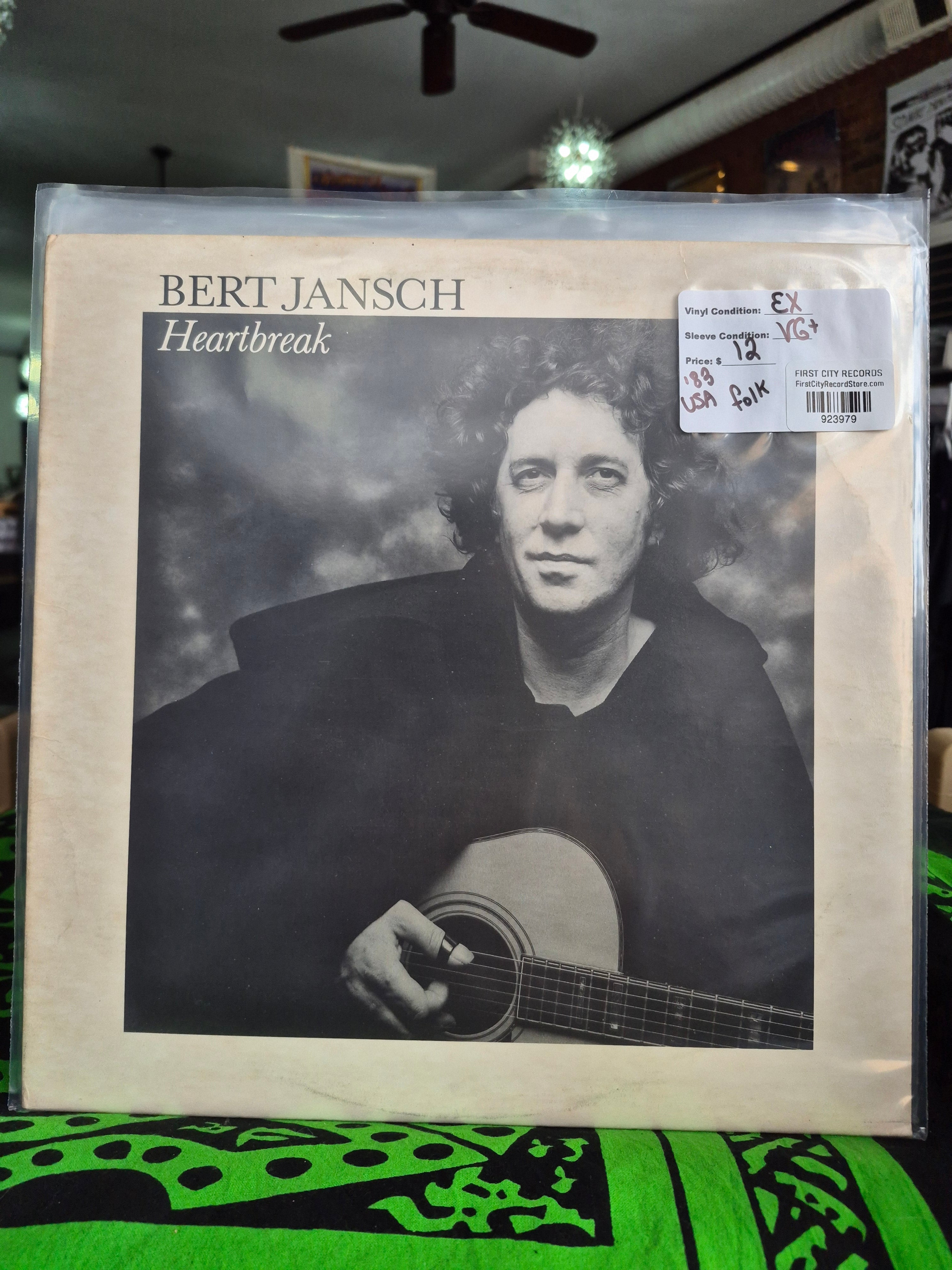 Bert Jansch - Heartbreak (1983, USED)