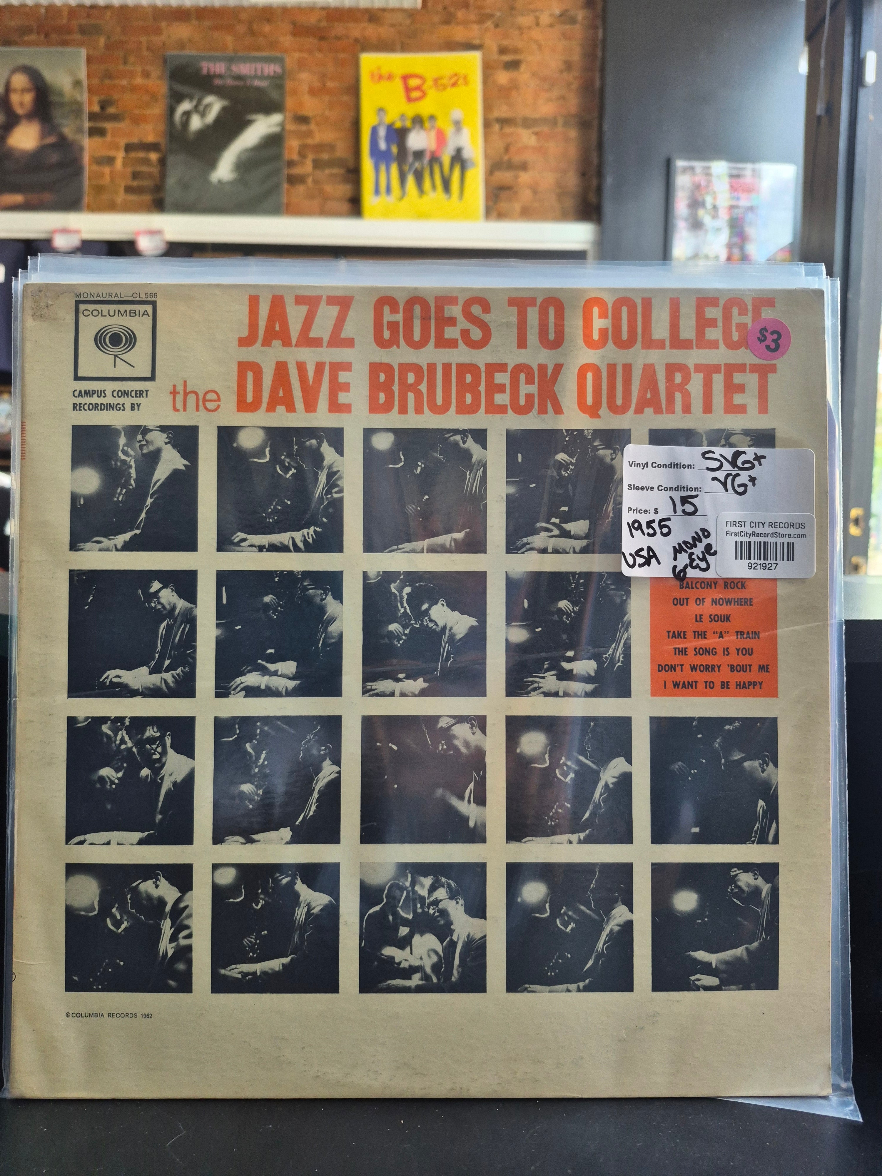 Dave Brubeck Quartet - Jazz Goes To College (1955, USED)