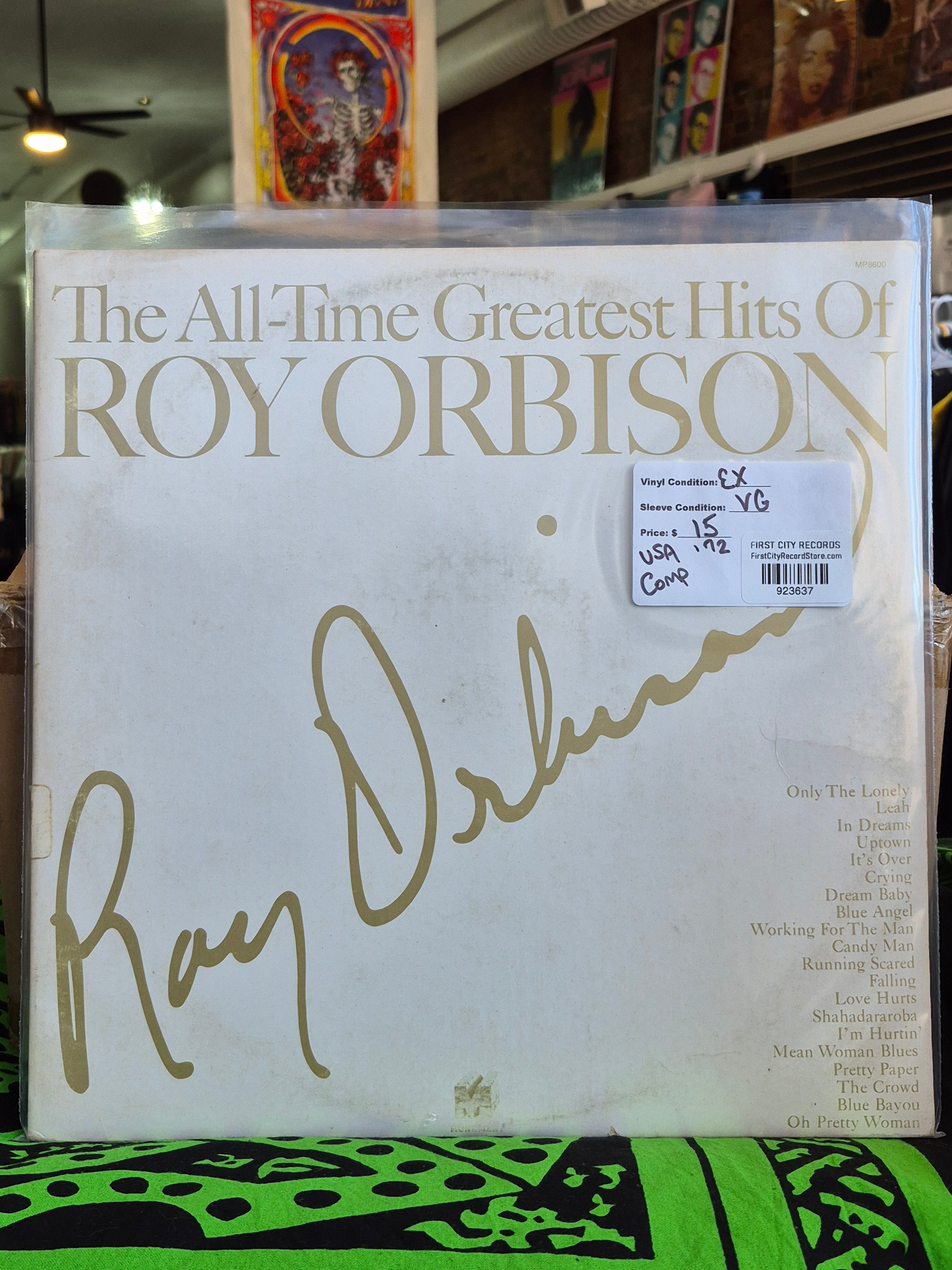 Roy Orbison - All time Greatest Hits (1972, USED)