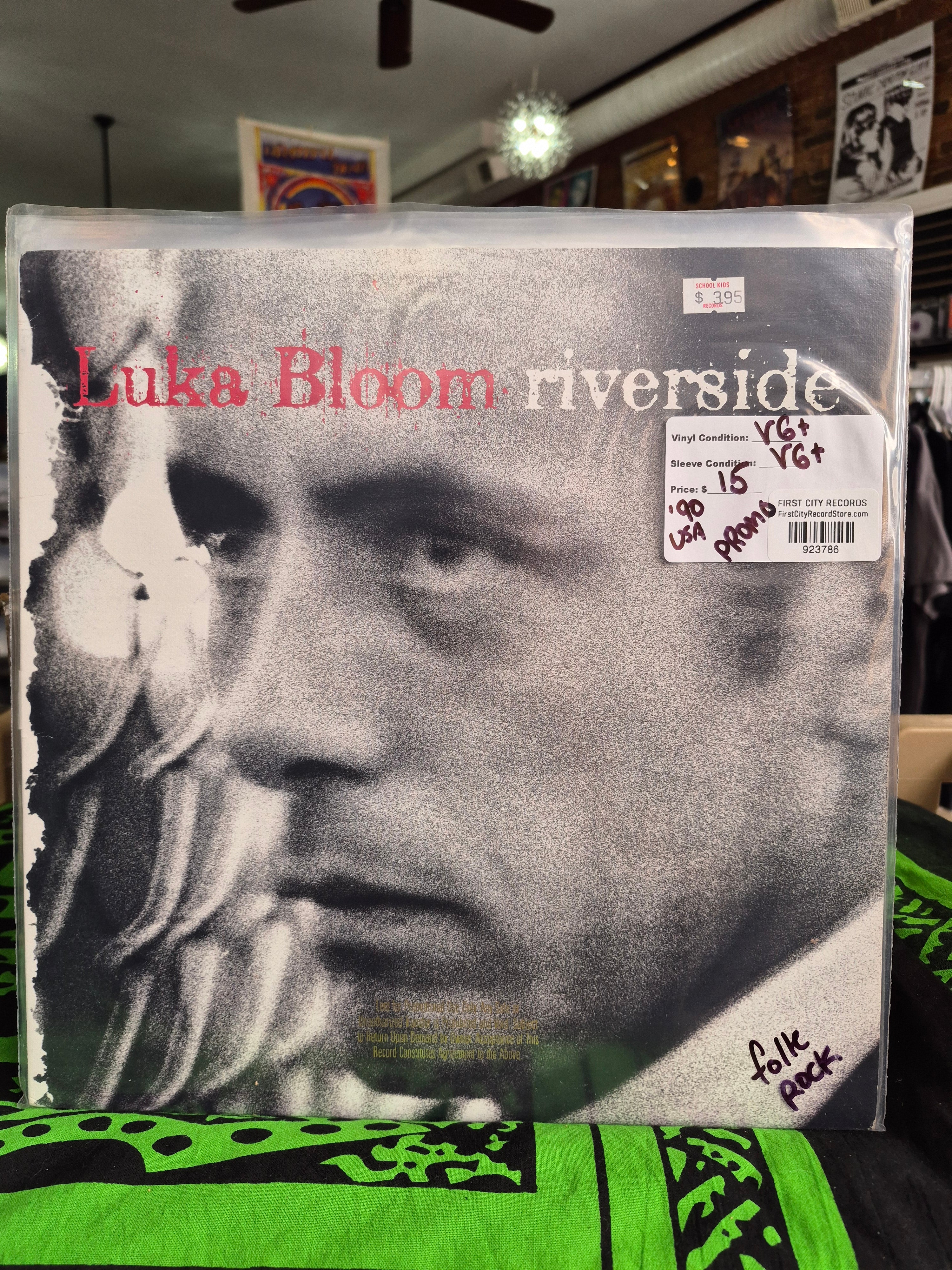Luka Bloom - Riverside (1990, Promo, USED)