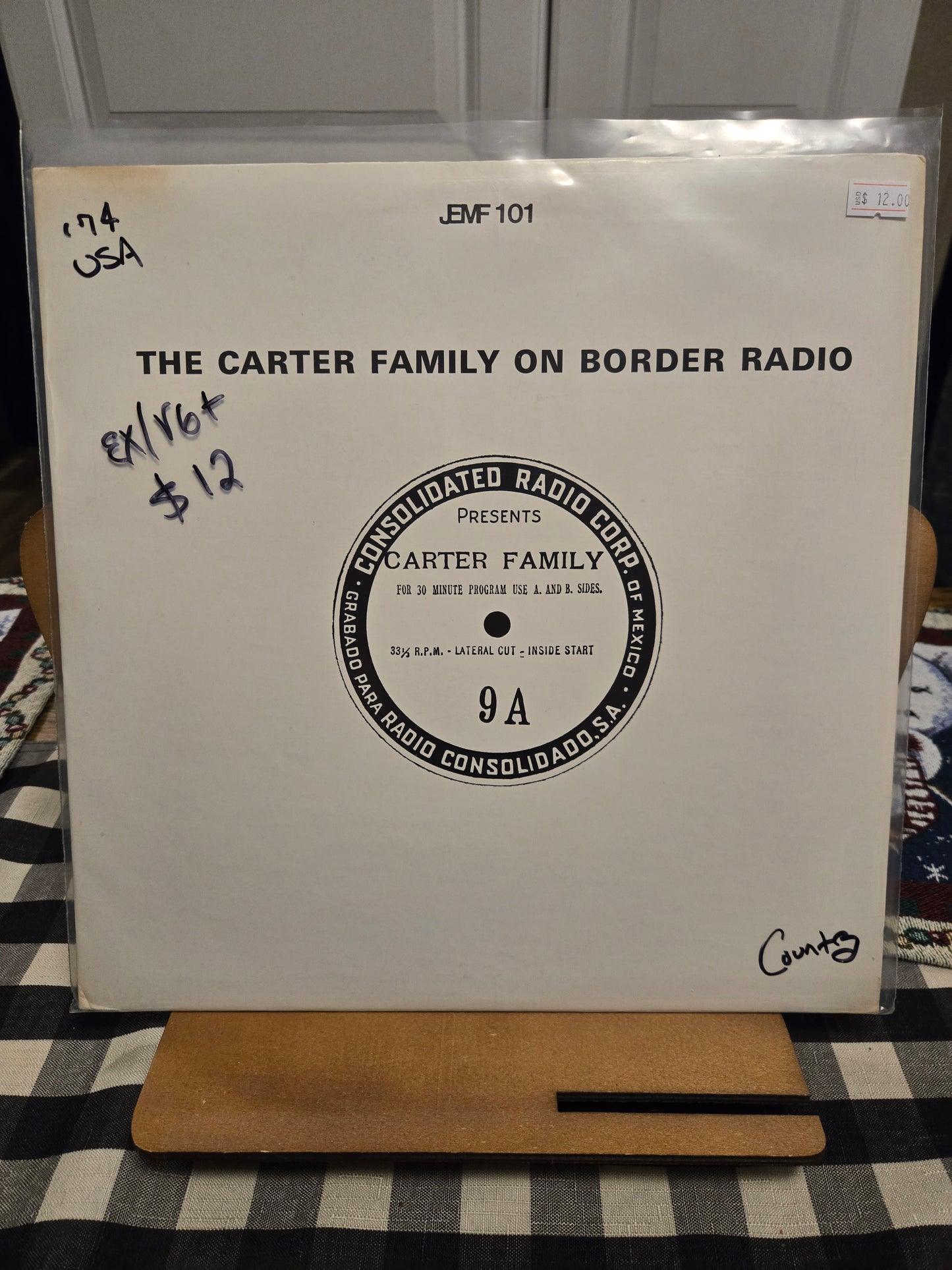 The Carter Family - On Border Radio (1974)