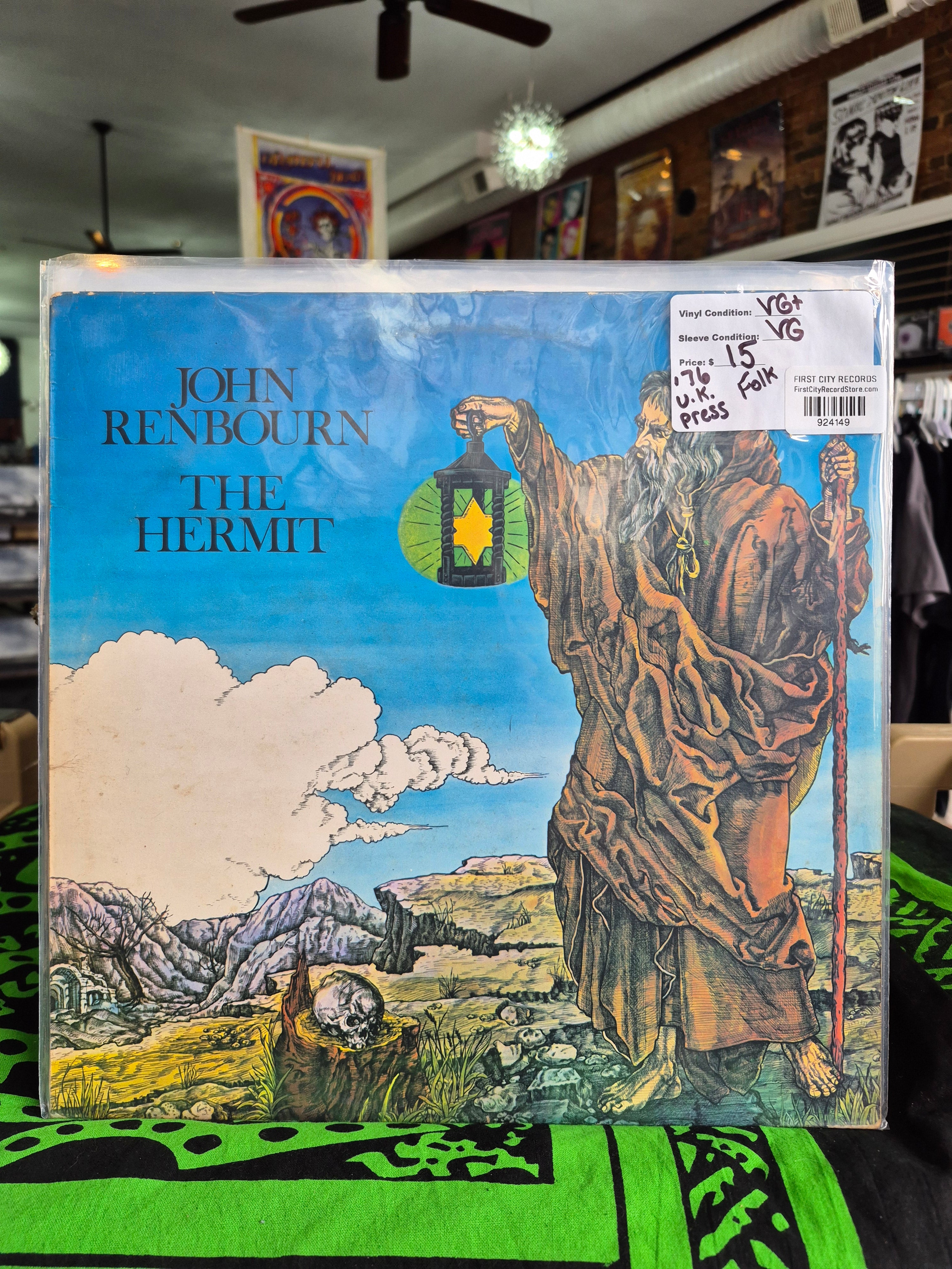 John Renbourn - The Hermit (1976 U.K Pressing, USED)