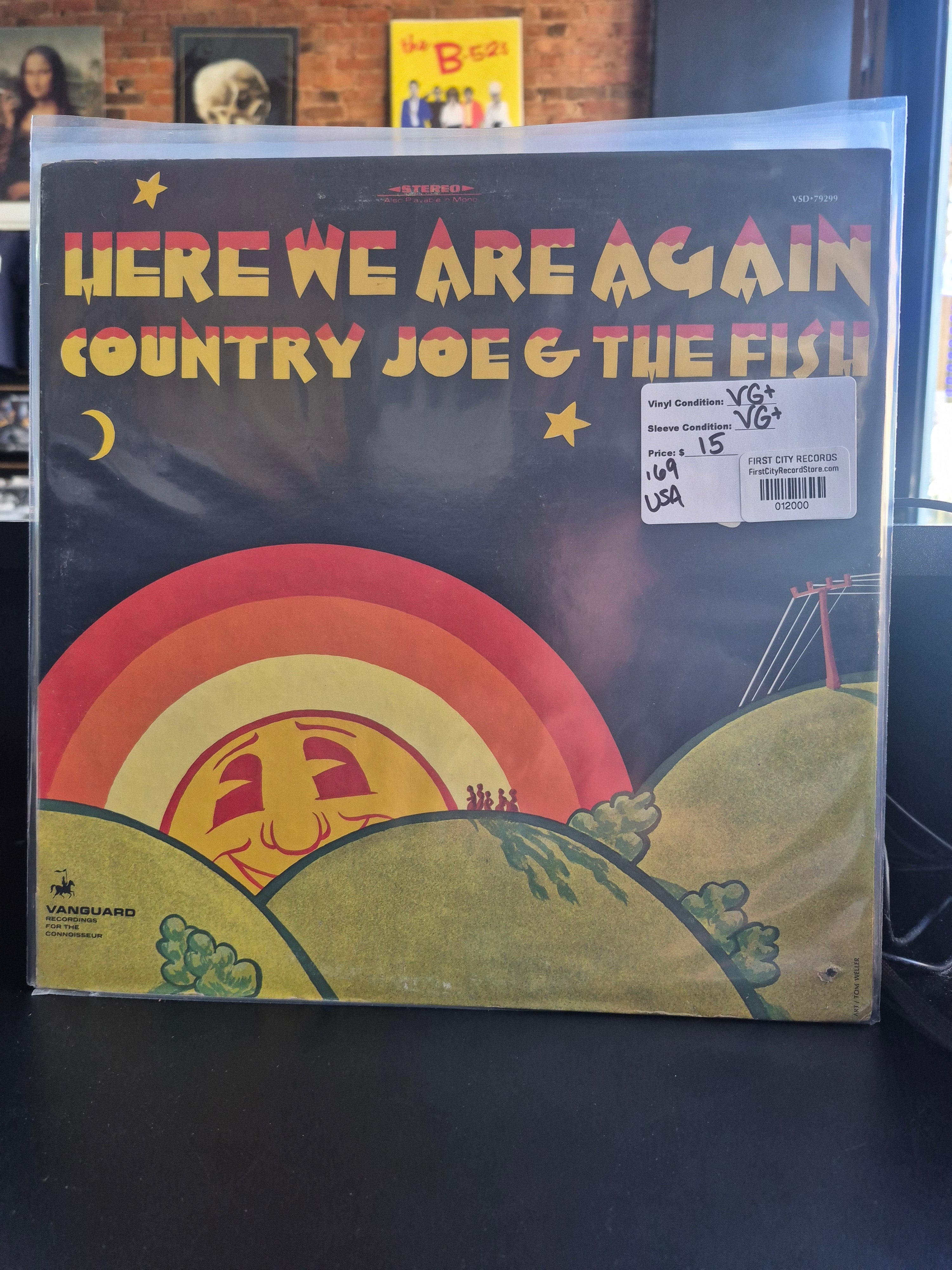 Country Joe & The Fish - Here We Are Again (1969, USED)