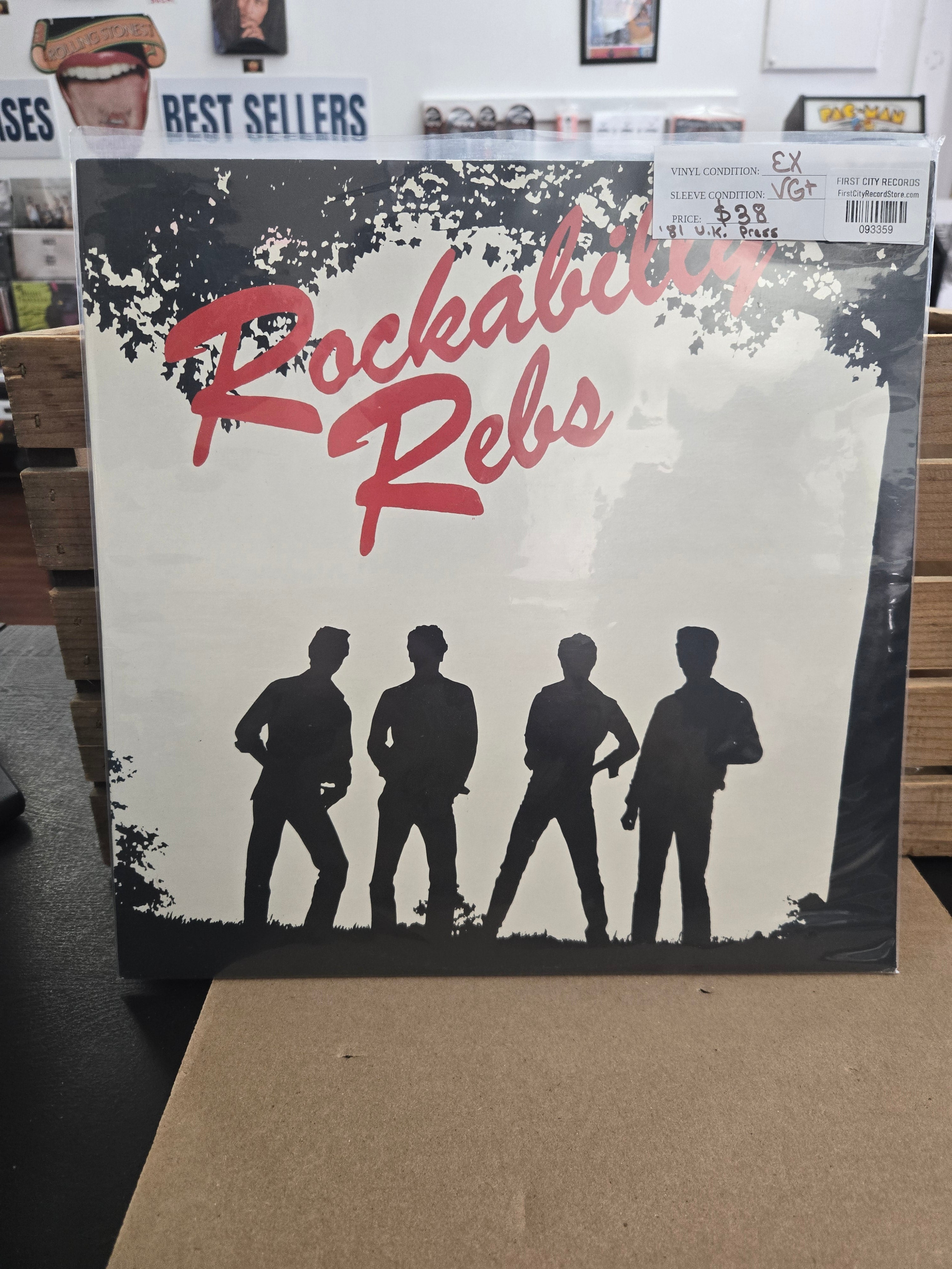 Rockabilly Rebs - Self Titled (1981, UK Press)