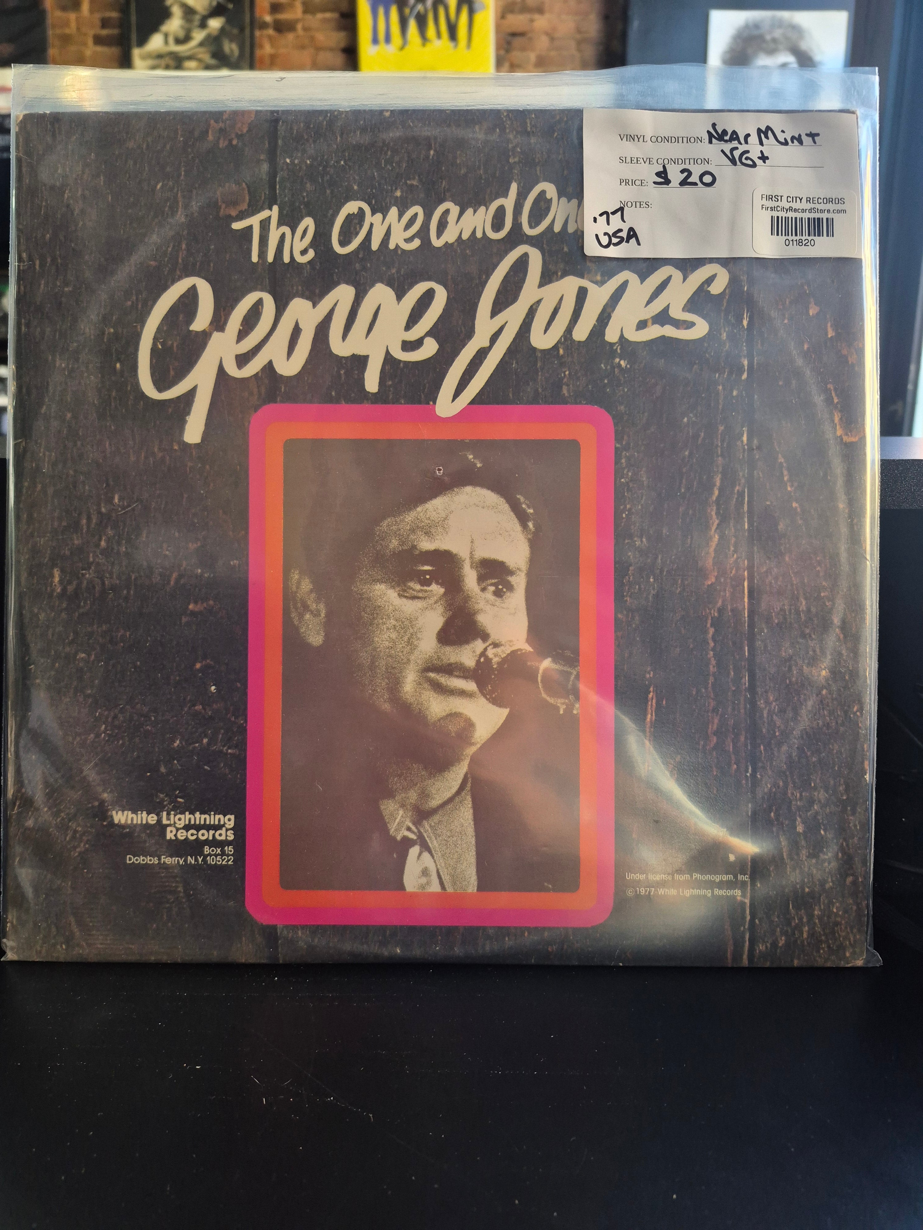 George Jones - The One and Only (1977, USED)