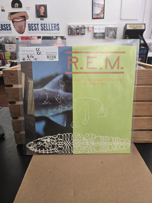 R.E.M. - Can't Get There From Here (1985, UK Press)