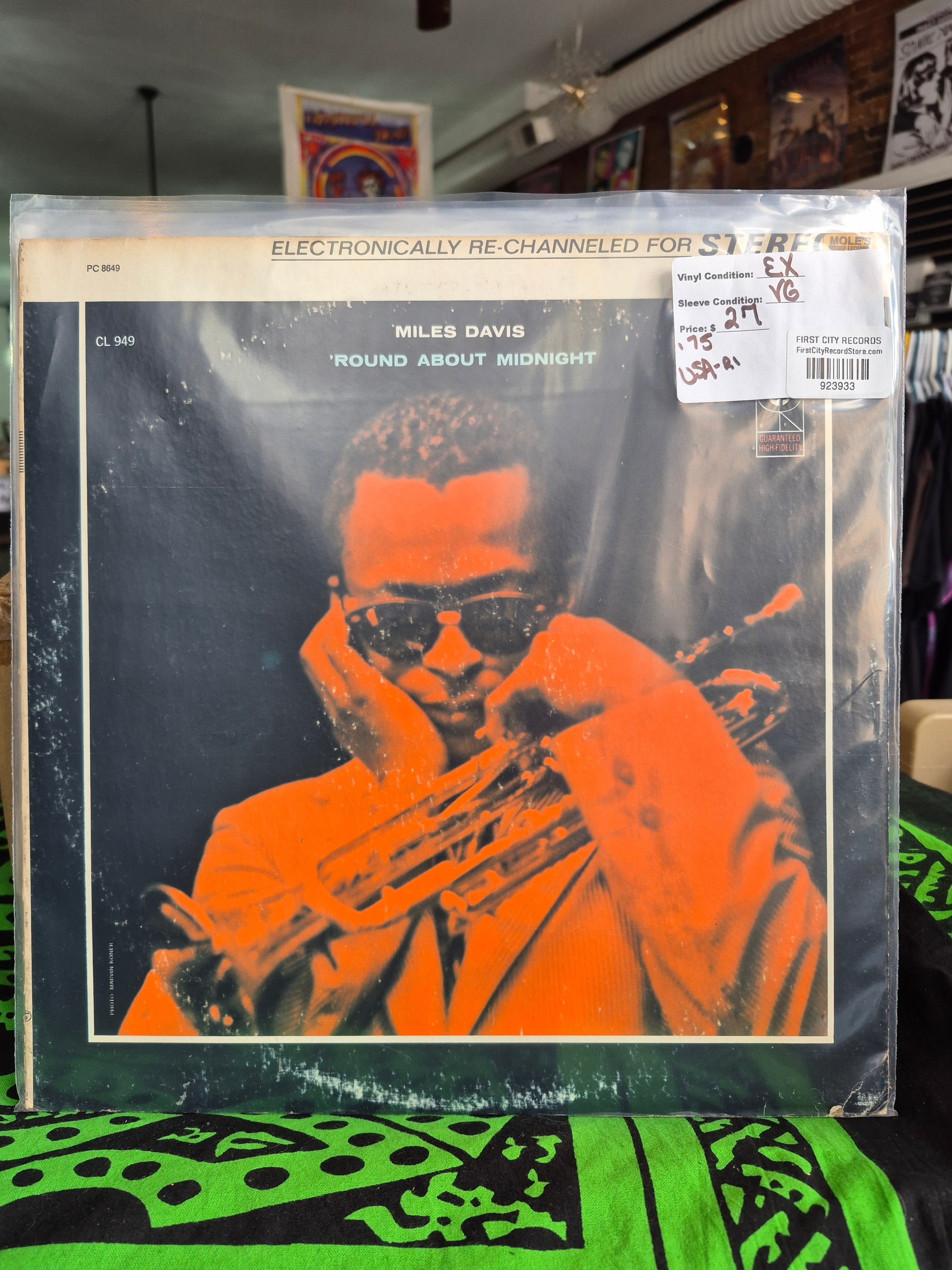 Miles Davis - Round About Midnight (1975, USED)
