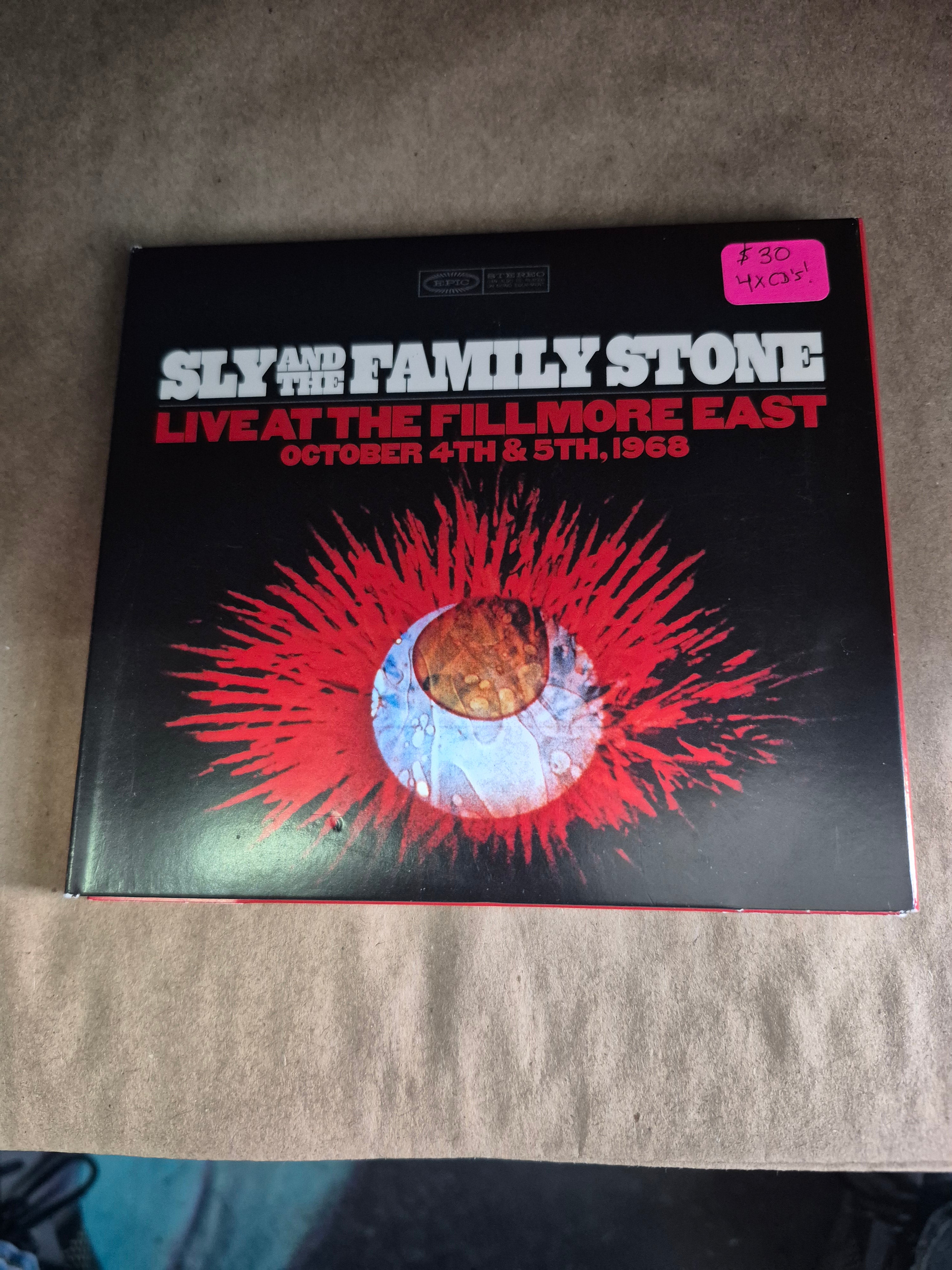 Sly and the Family Stone - Live at the Fillmore East: October 4th & 5th, 1968 (CD)