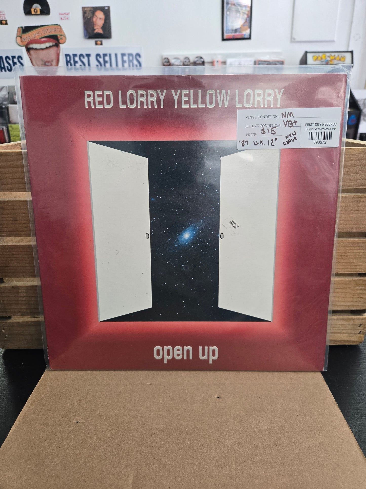 Red Lorry Yellow Lorry - Open Up (1987, UK Press)