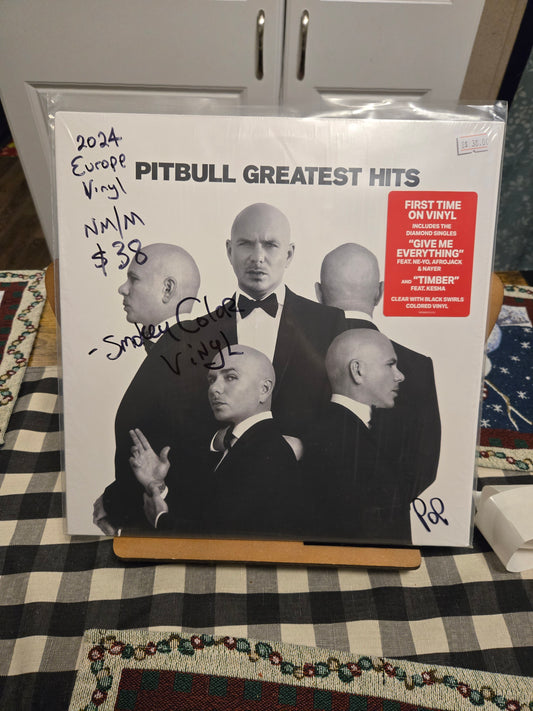 Pitbull - Greatest Hits (2024, European Press, Smoky Vinyl)