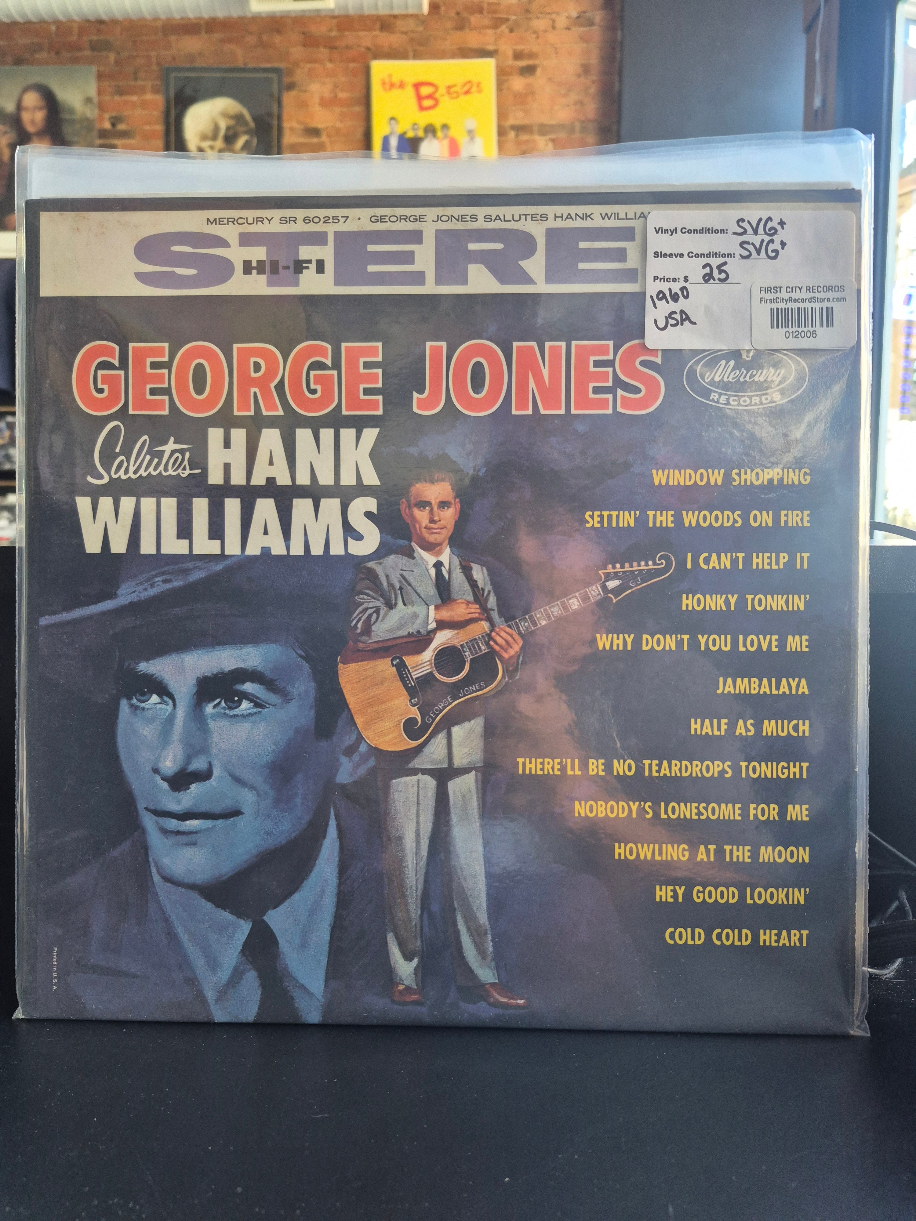 George Jones - Salutes Hank Williams (1960, USED)
