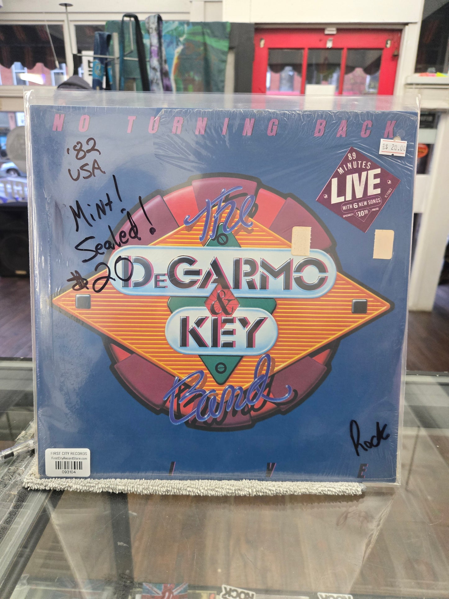 Degarmo & Key Band - No Turning Back Live (1982, Sealed)