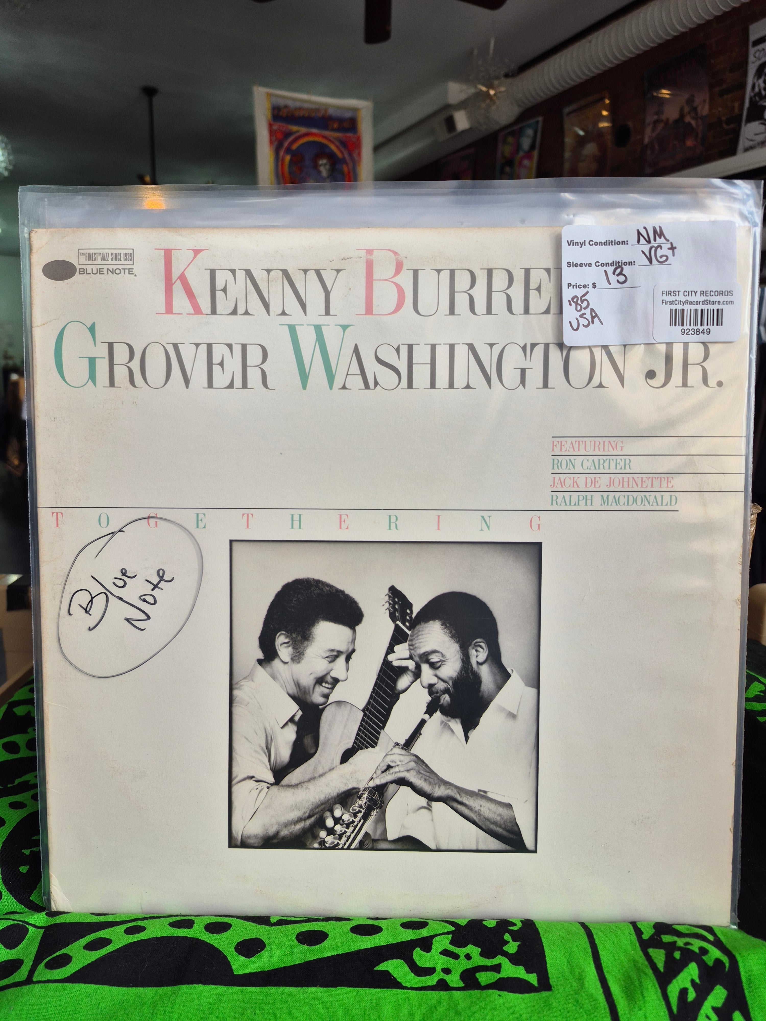 Kenny Burrell & Grover Washington - Togethering (1985, Blue Note, USED)