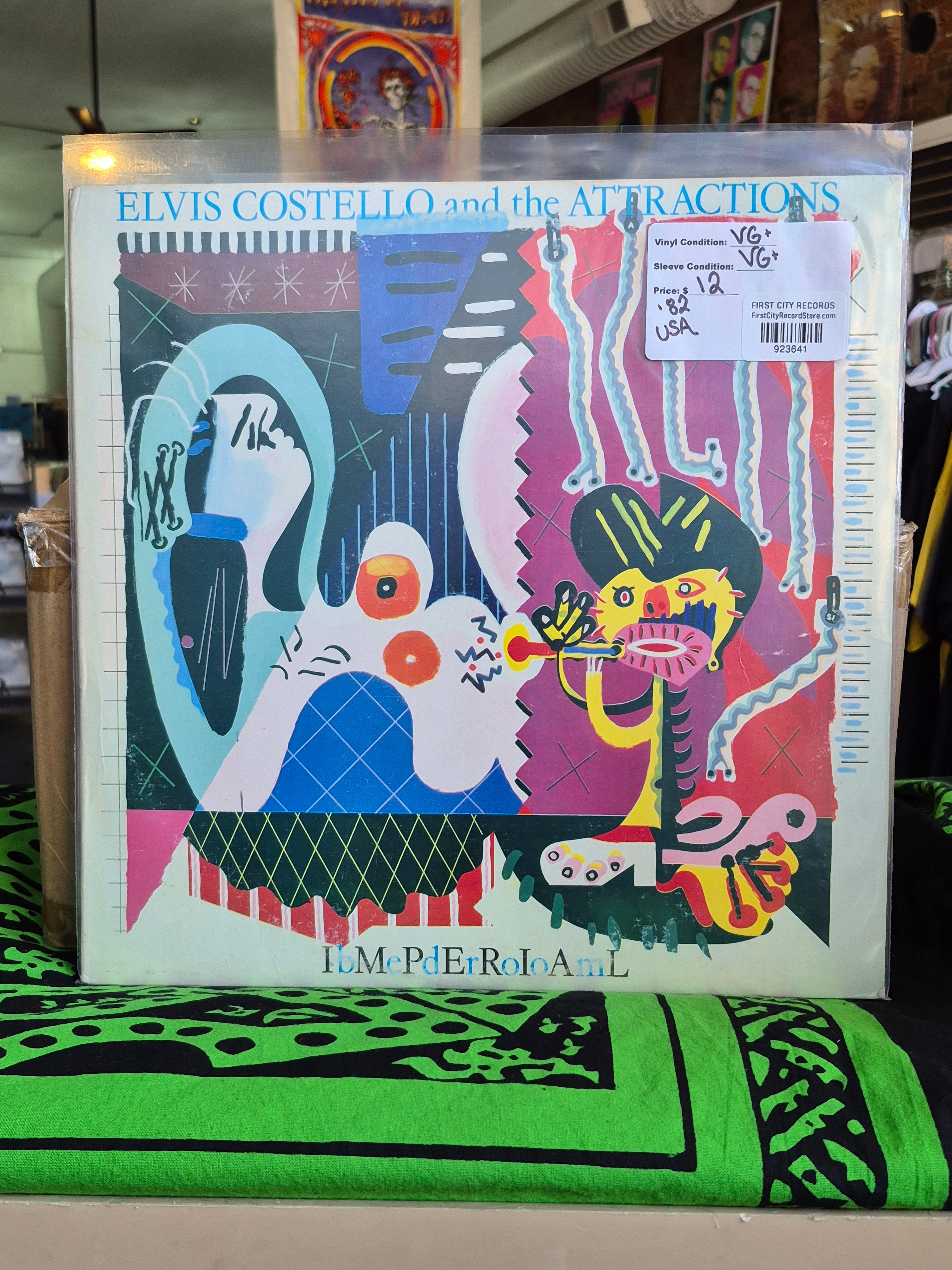 Elvis Costello and the Attractions - Imperial Bedroom (1982, USED)