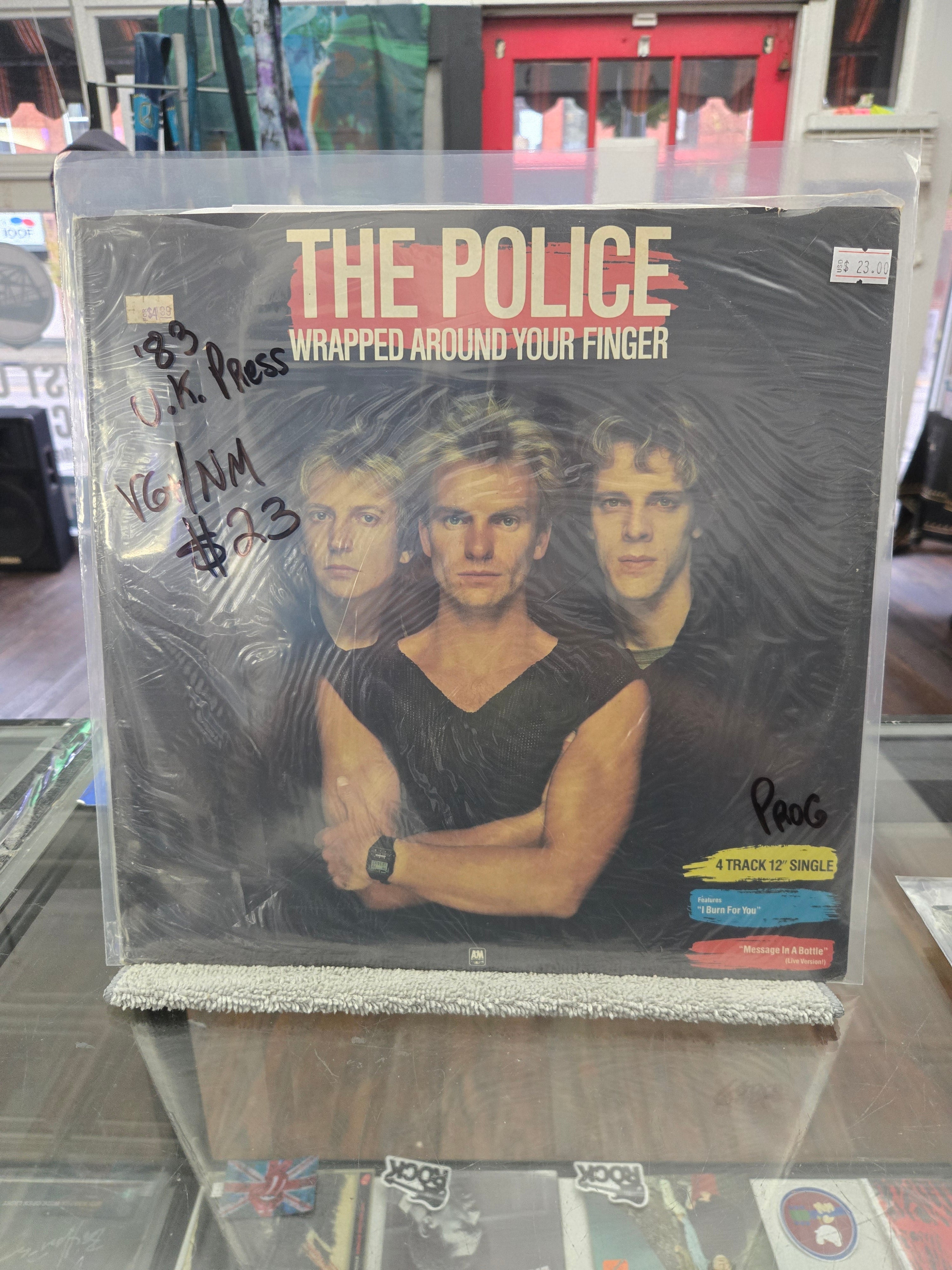 The Police - Wrapped Around Your Finger (1983, UK Press)