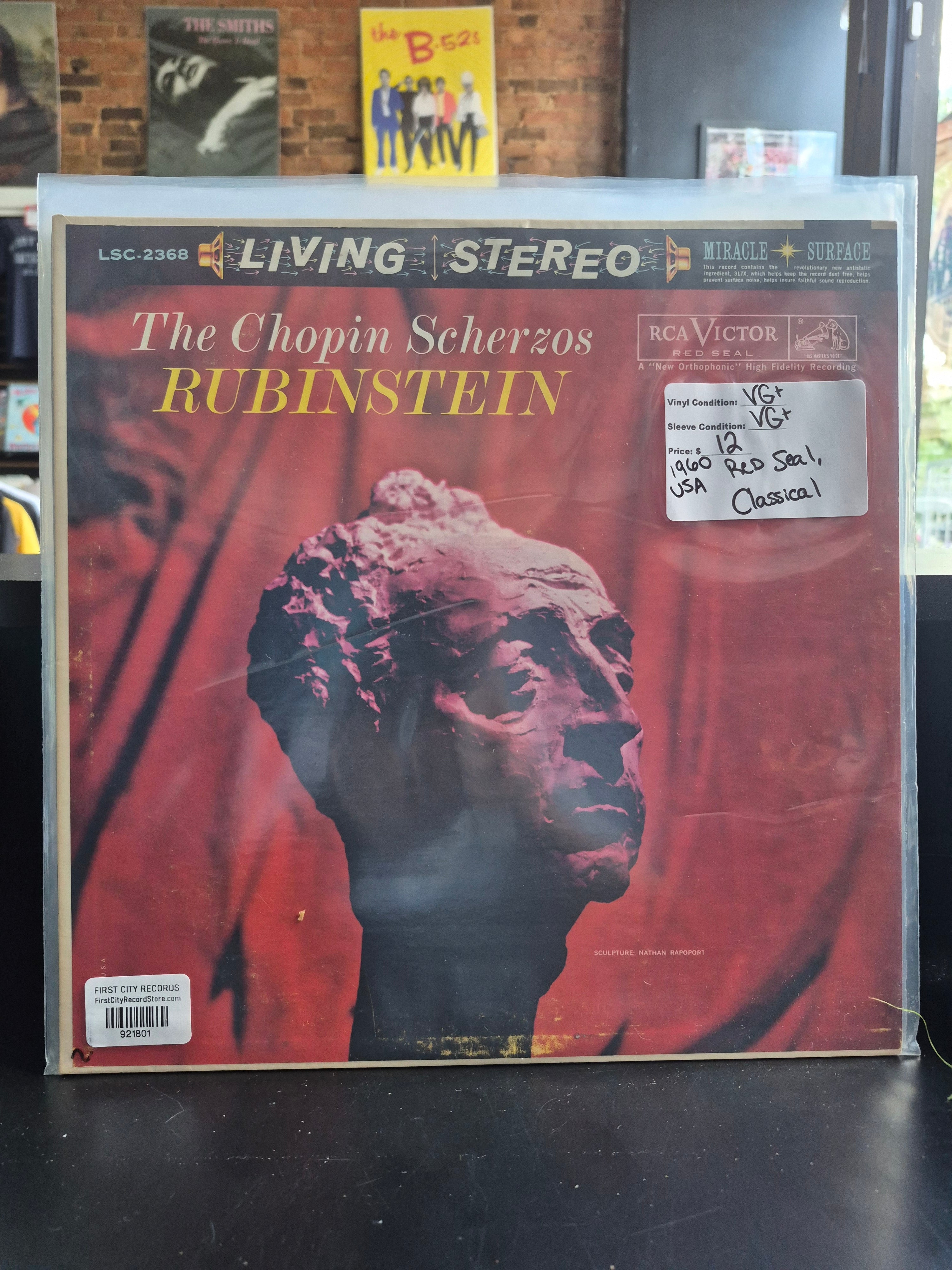 Rubinstein - The Chopin Scherzos (1960, USED)