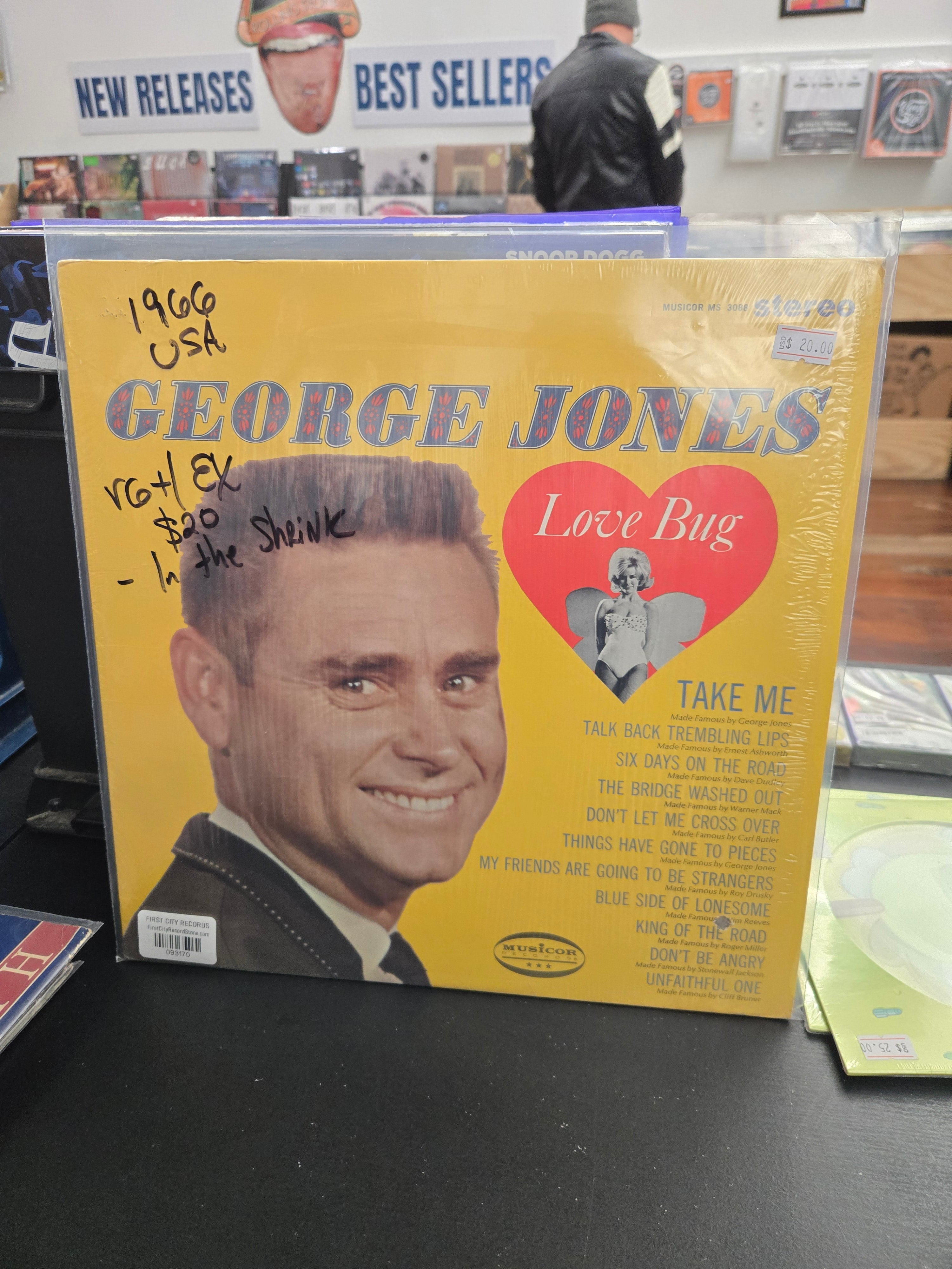 George Jones - Love Bug (1966, In Shrink)