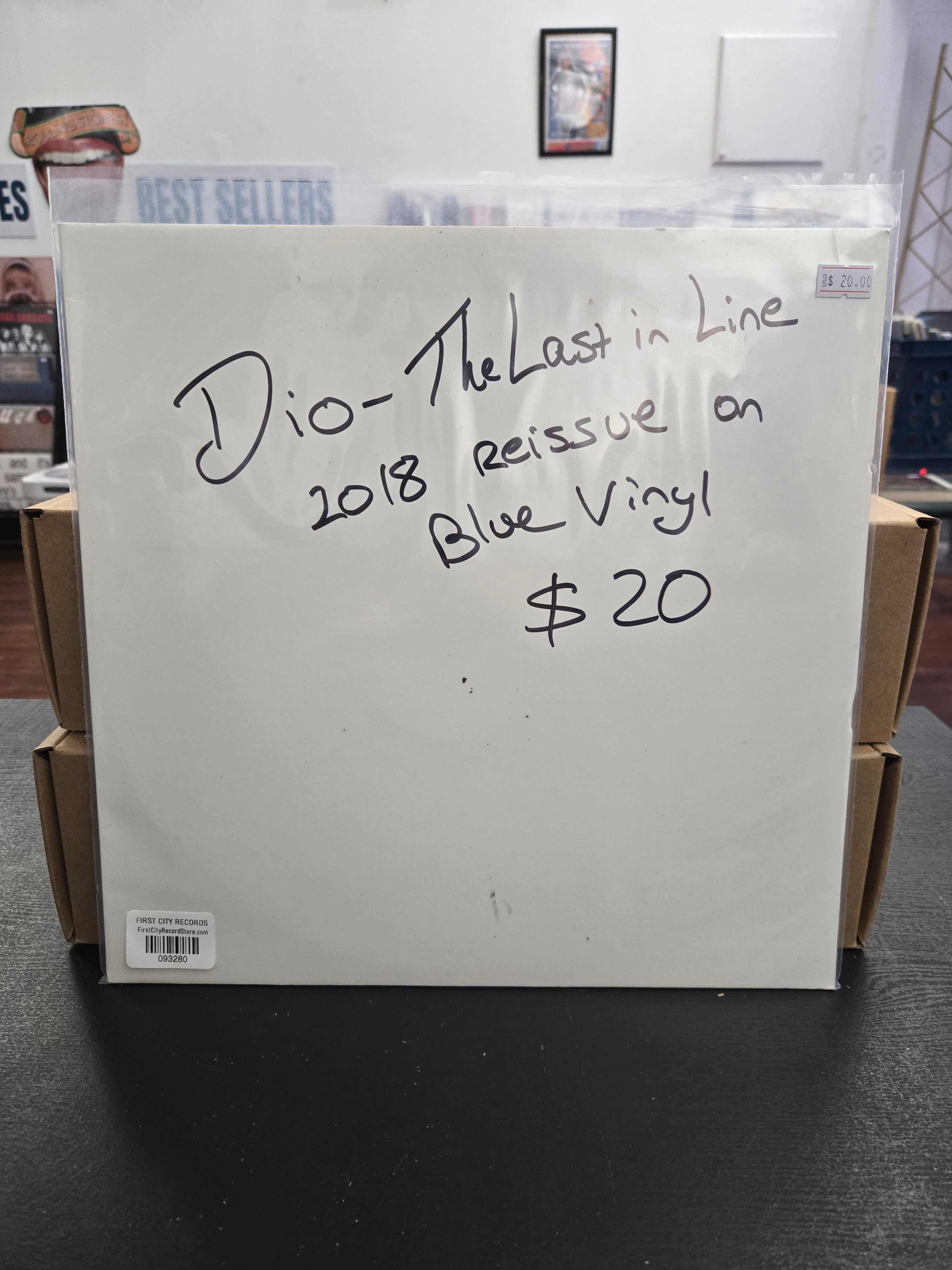 Dio - The Last In Line (2018, Blue Vinyl)