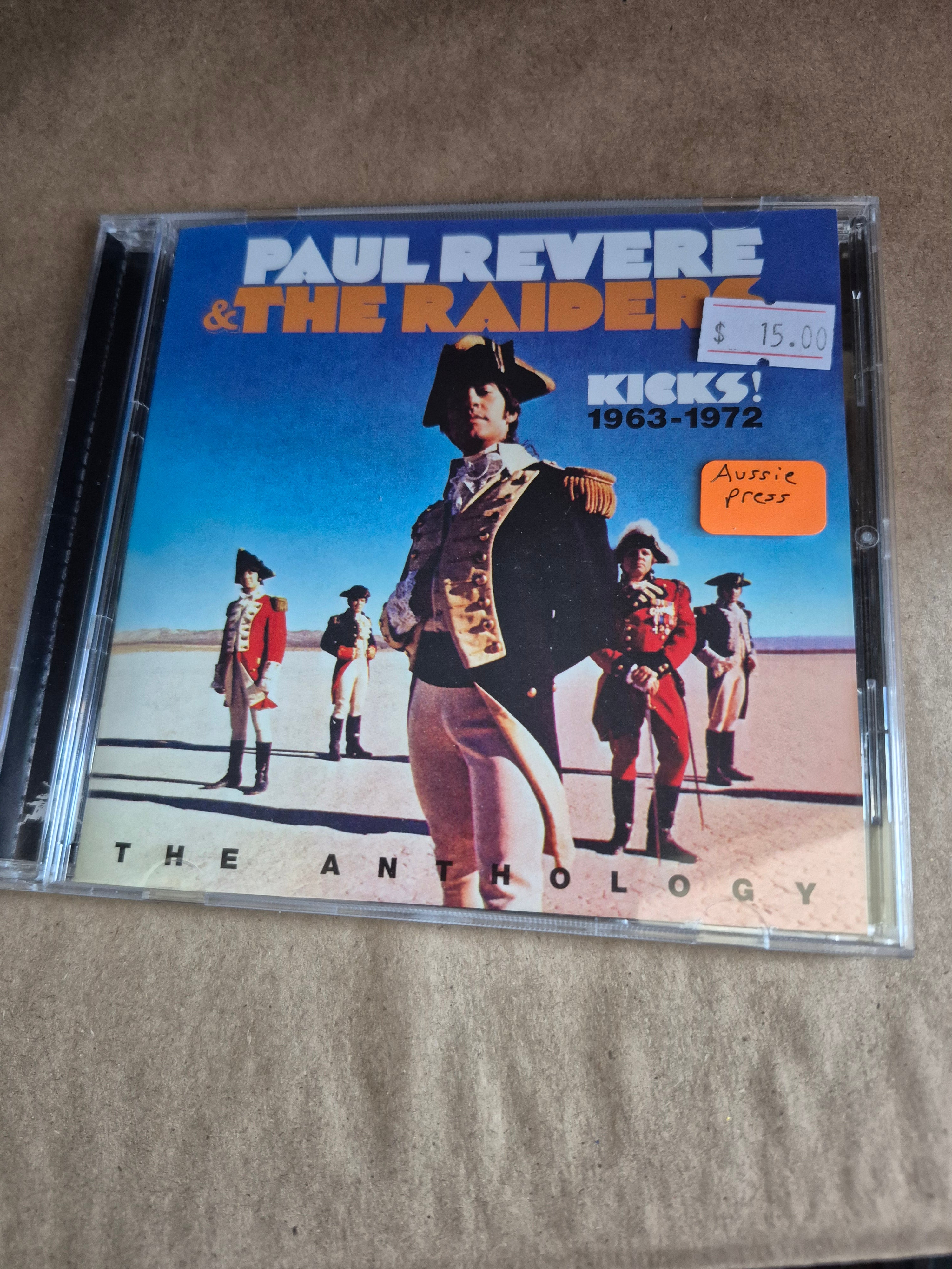 Paul Revere & the Raiders - Kicks! 1963 to 1972: The Anthology (CD)