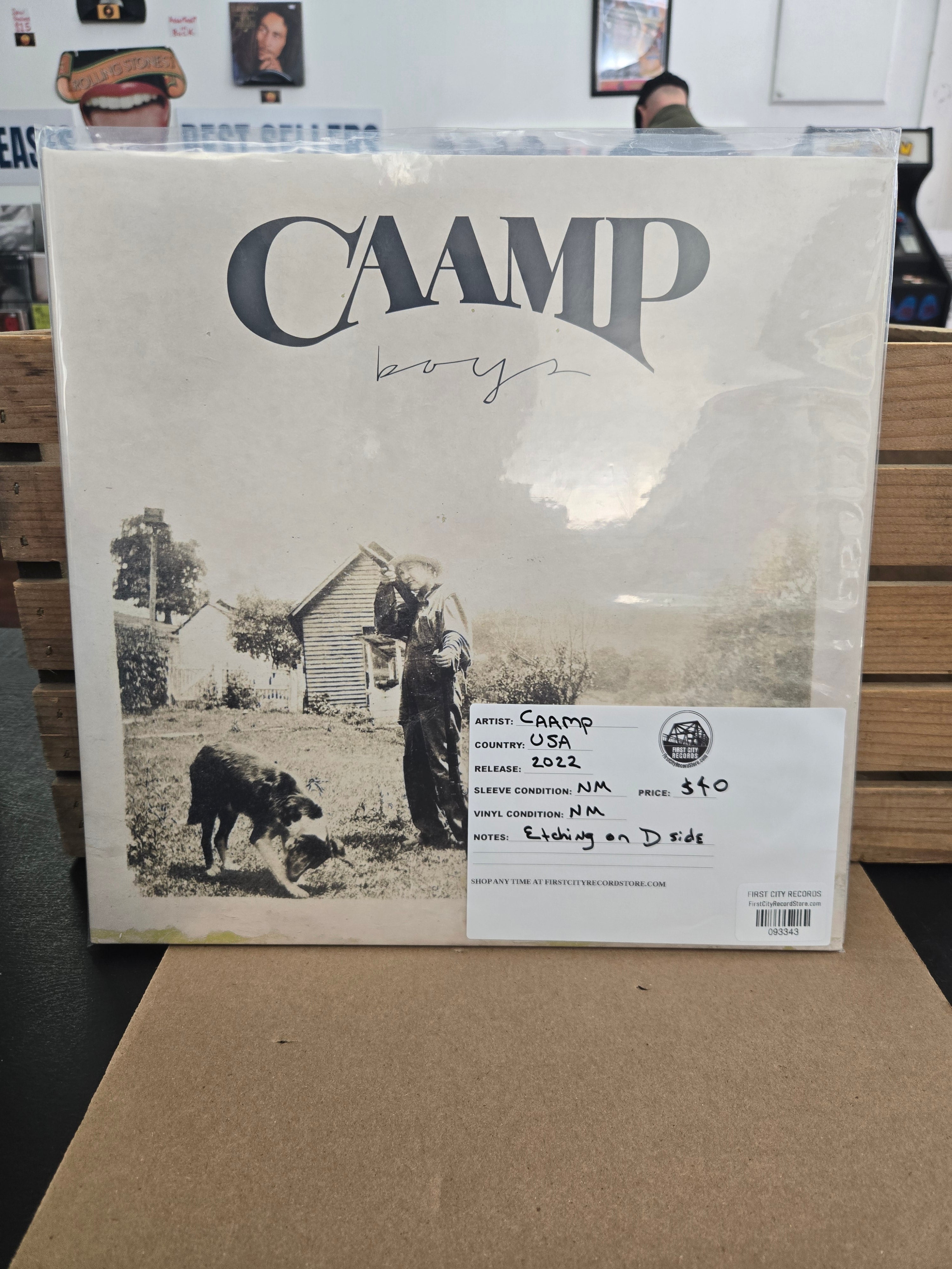 Caamp - Boys (2022, Etched)