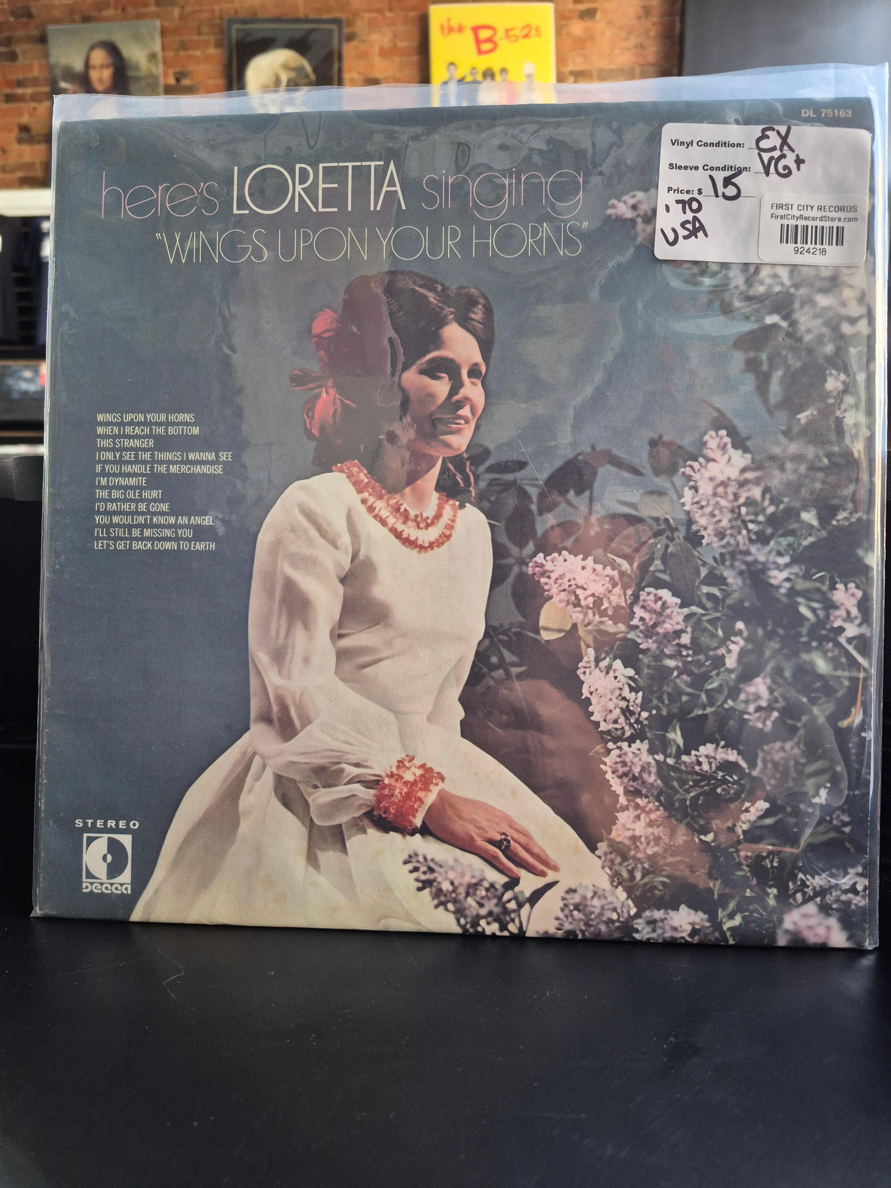 Loretta Lynn - Here's Loretta Singing (1970, USED)