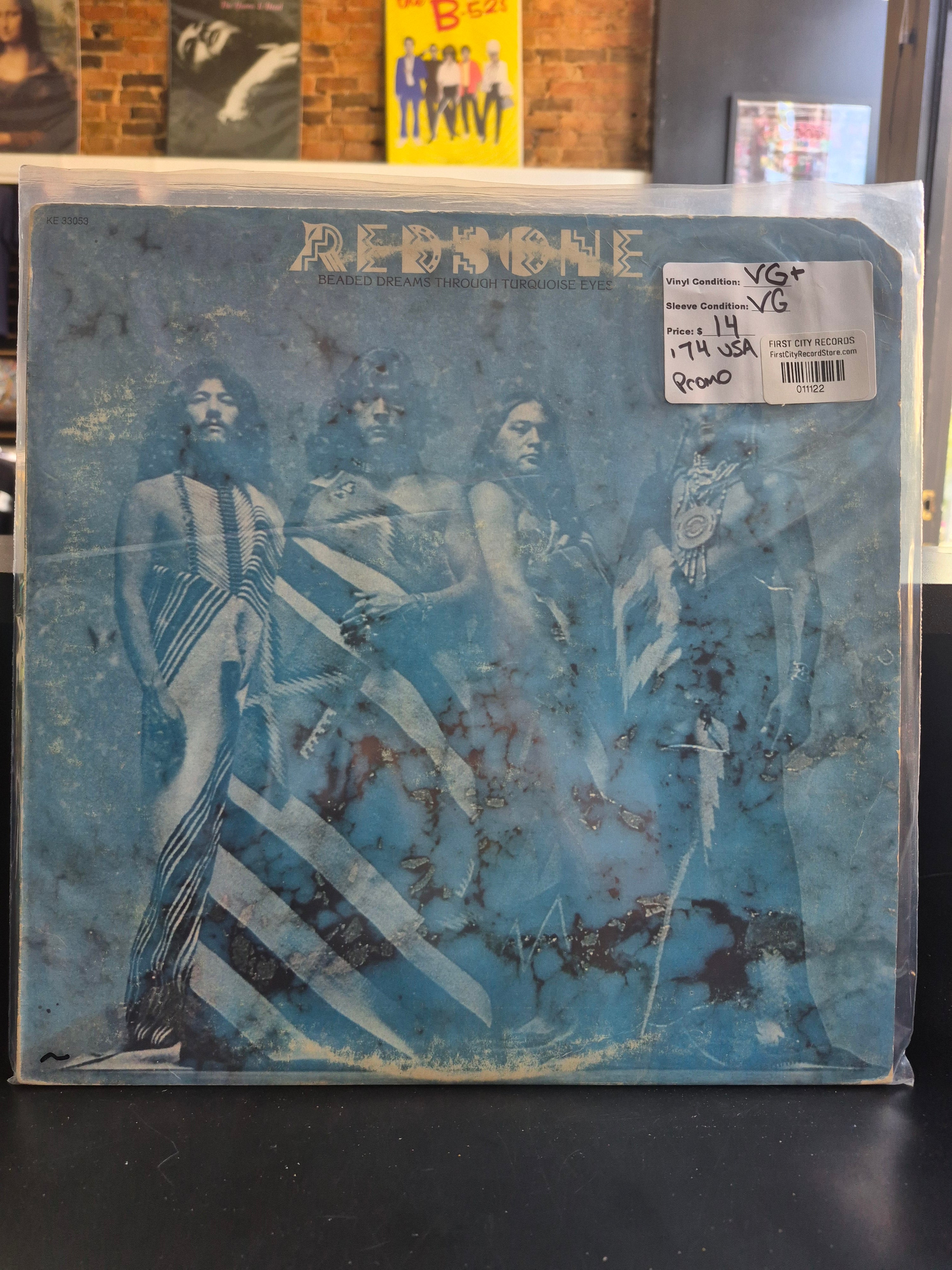 Redbone - Beaded Dreams Through Turquoise Eyes (1974, Promo, USED)
