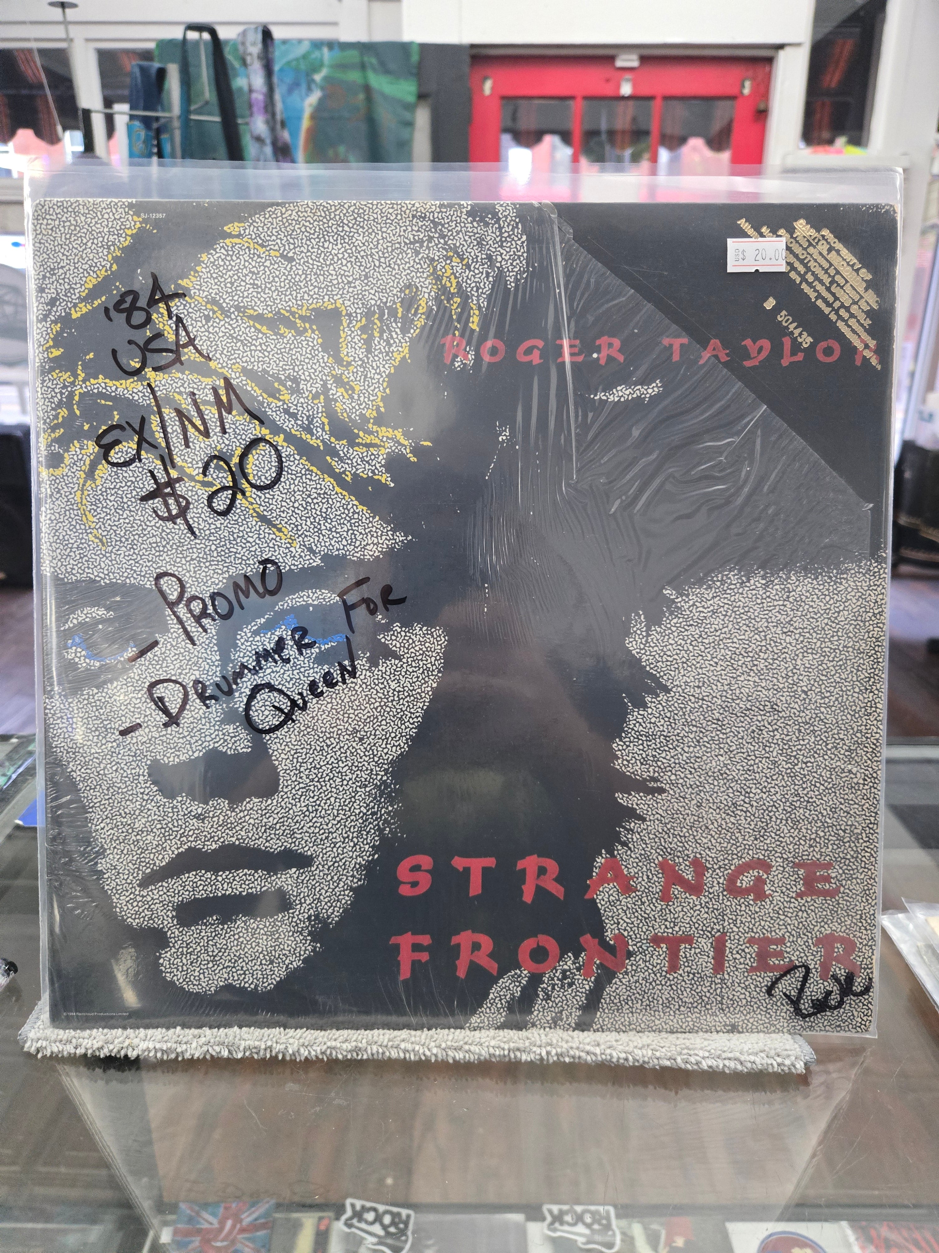 Roger Taylor - Strange Frontier (1984, Promo)