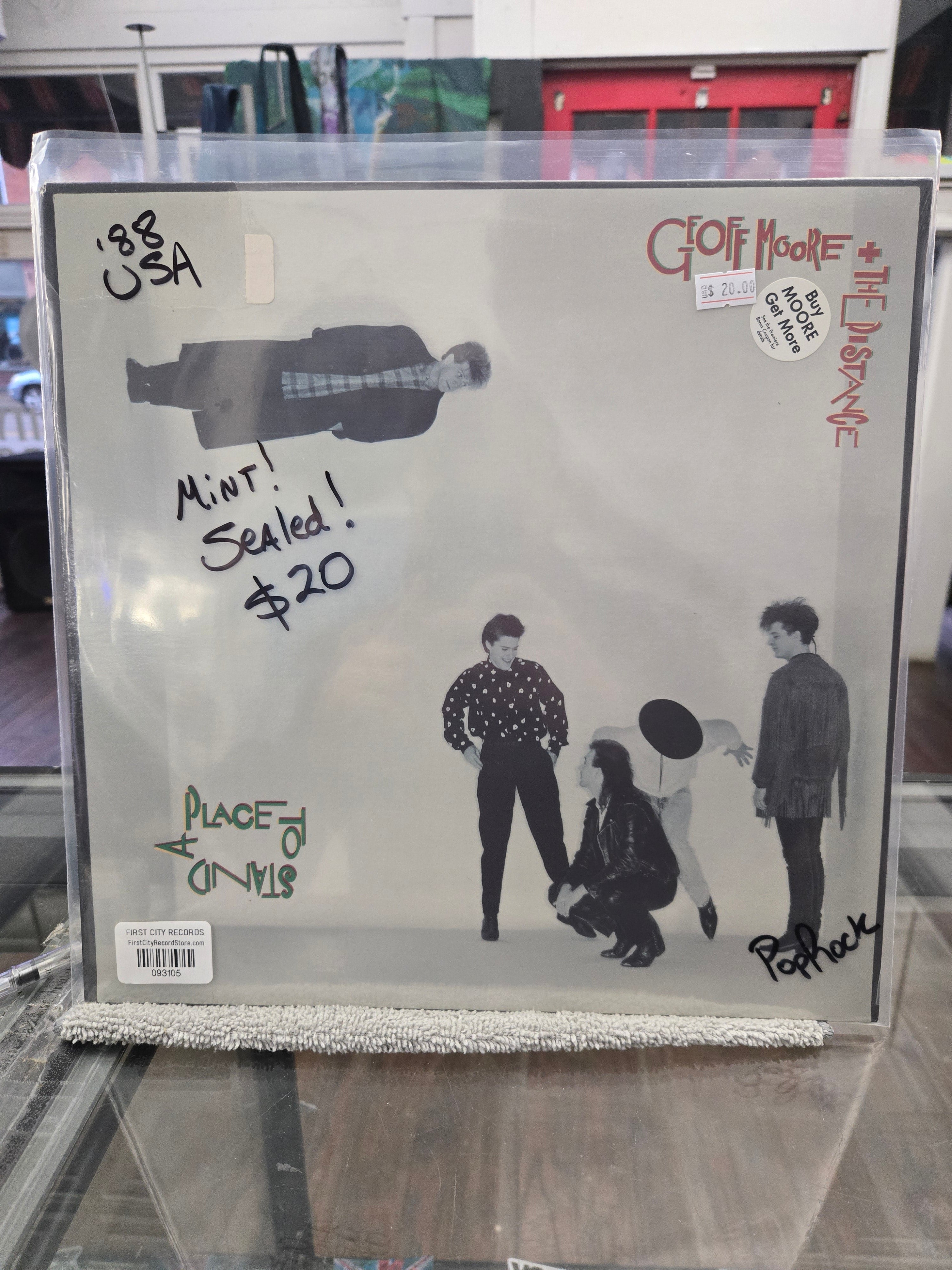 Geoff Moore + The Distance - A Place To Stand (1988, Sealed)